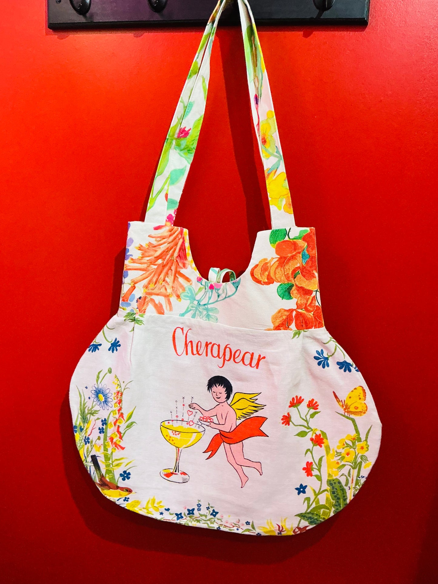 Handmade “I’d Love a Babycham” Handbag