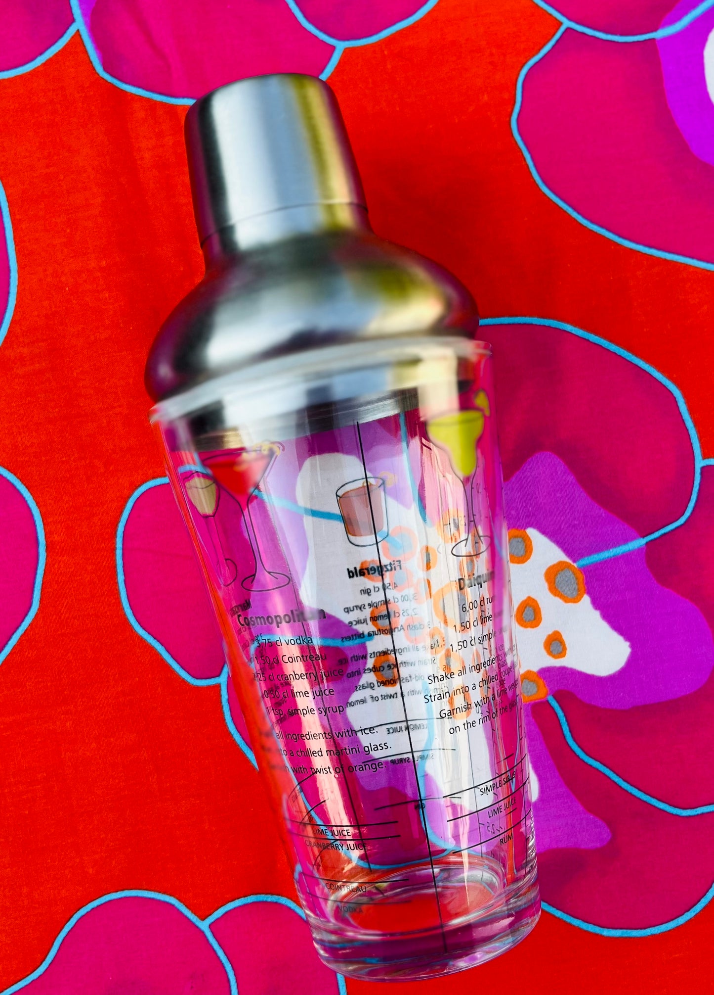 Glass Cocktail Shaker