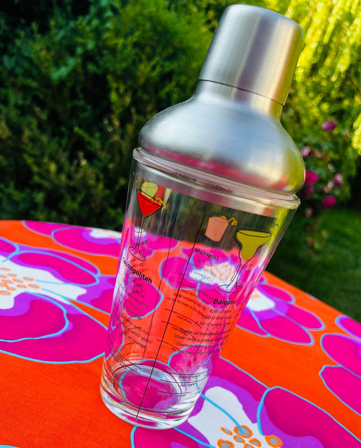 Glass Cocktail Shaker