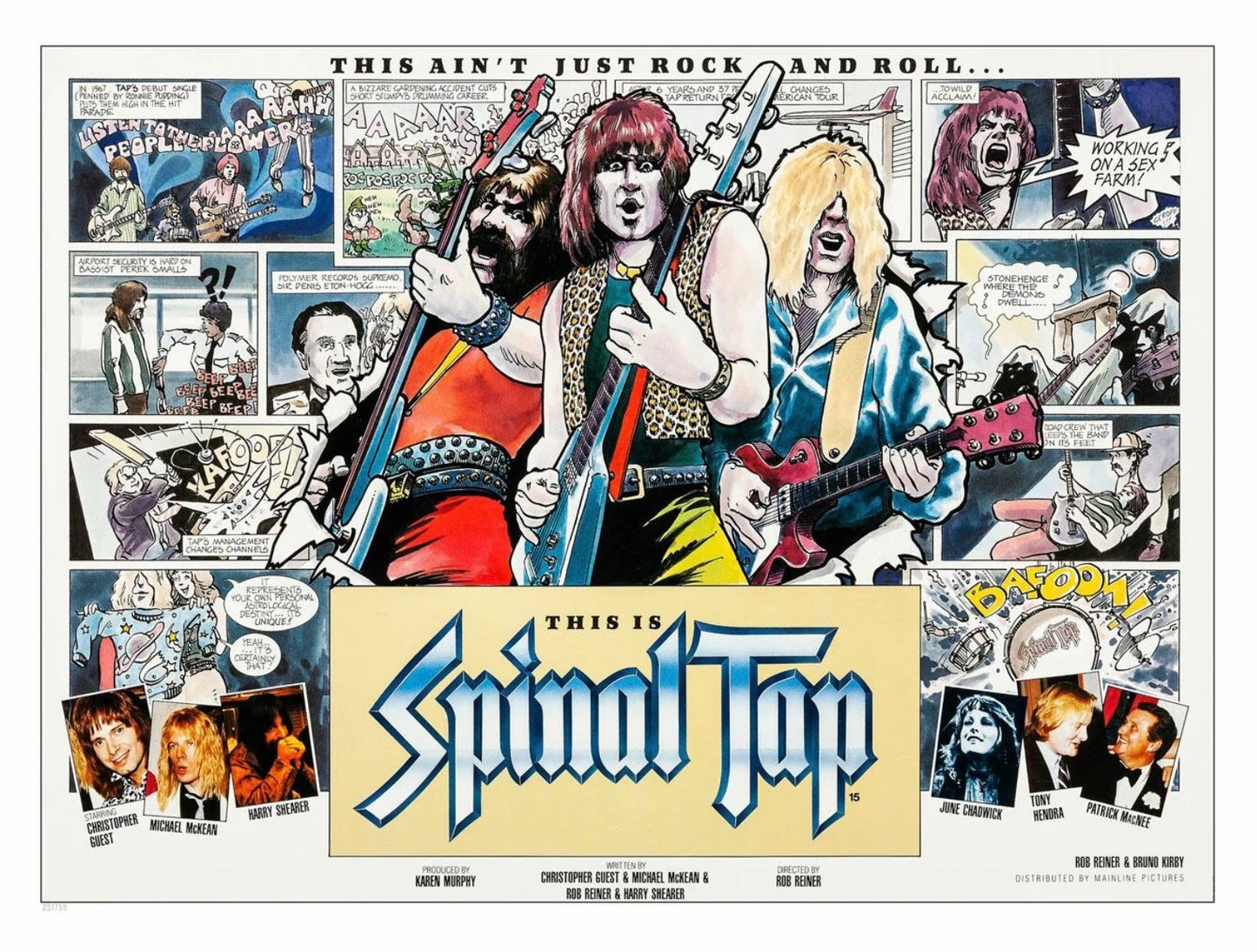 Spinal Tap Wall Print