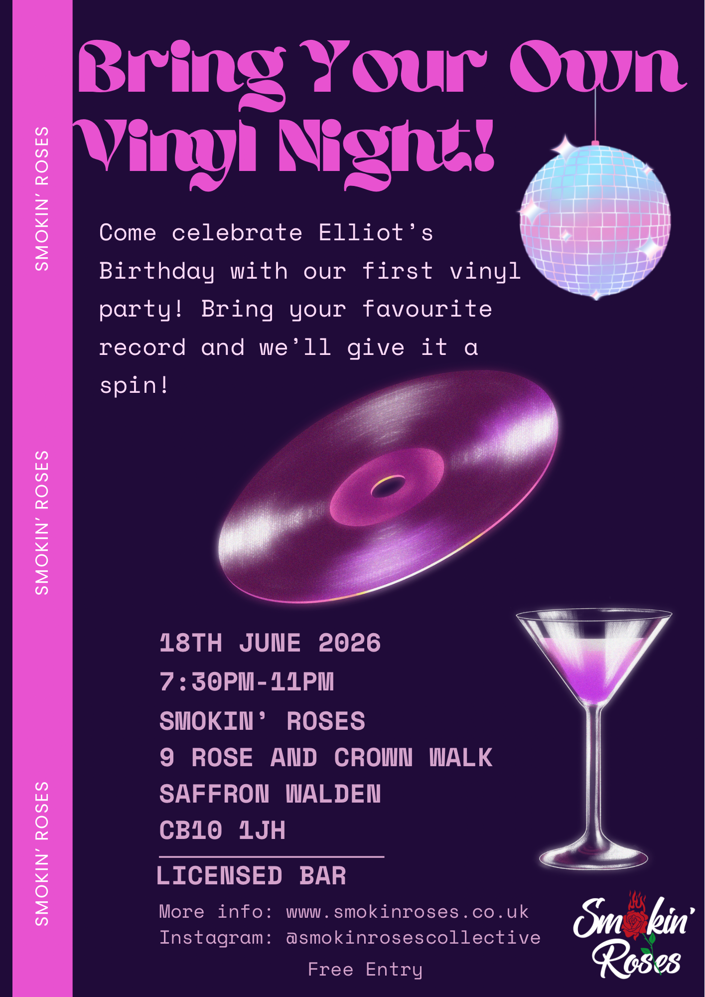 Bring Your Own Vinyl Night