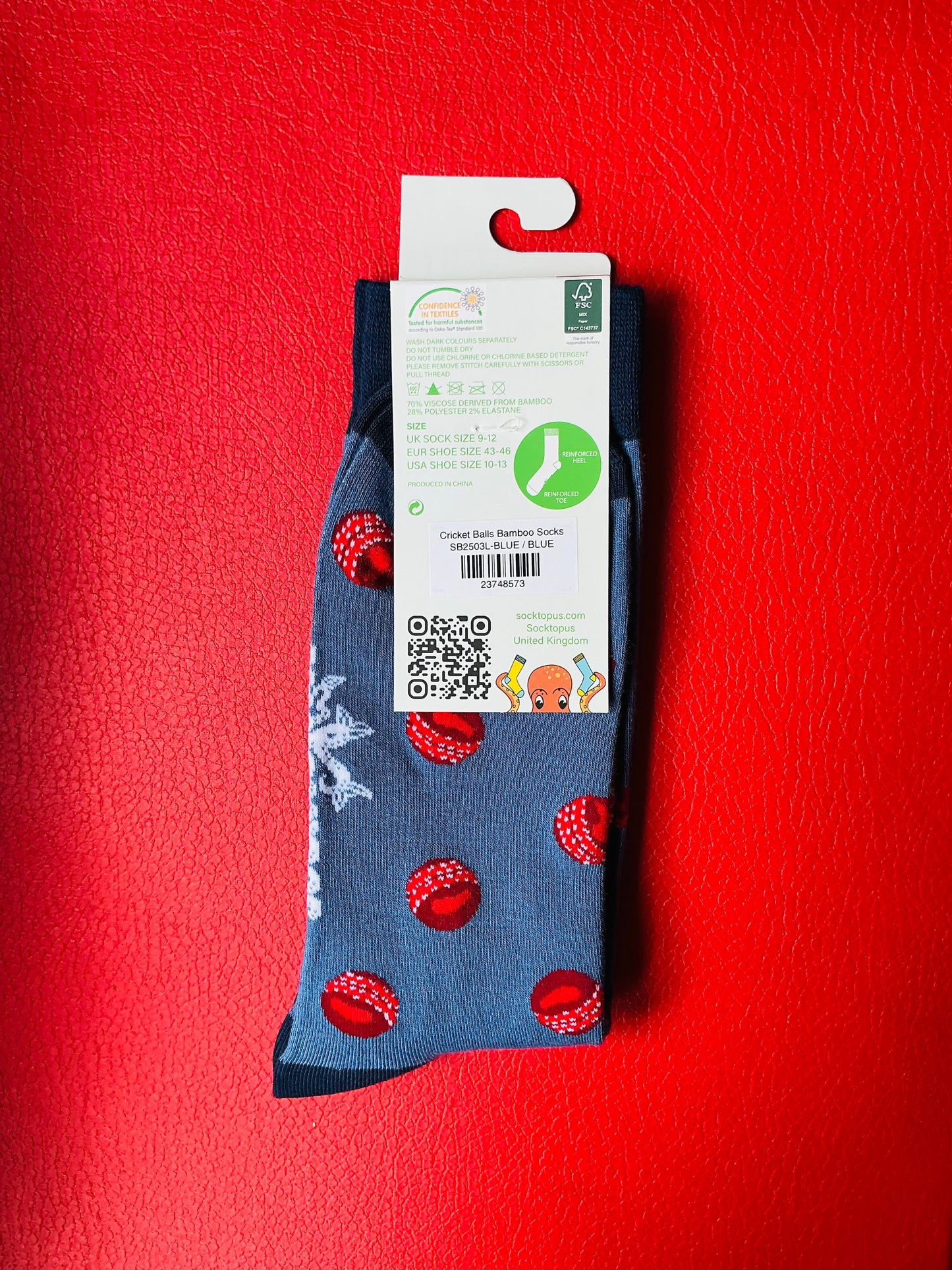 Socktopus Cricket Balls Sock