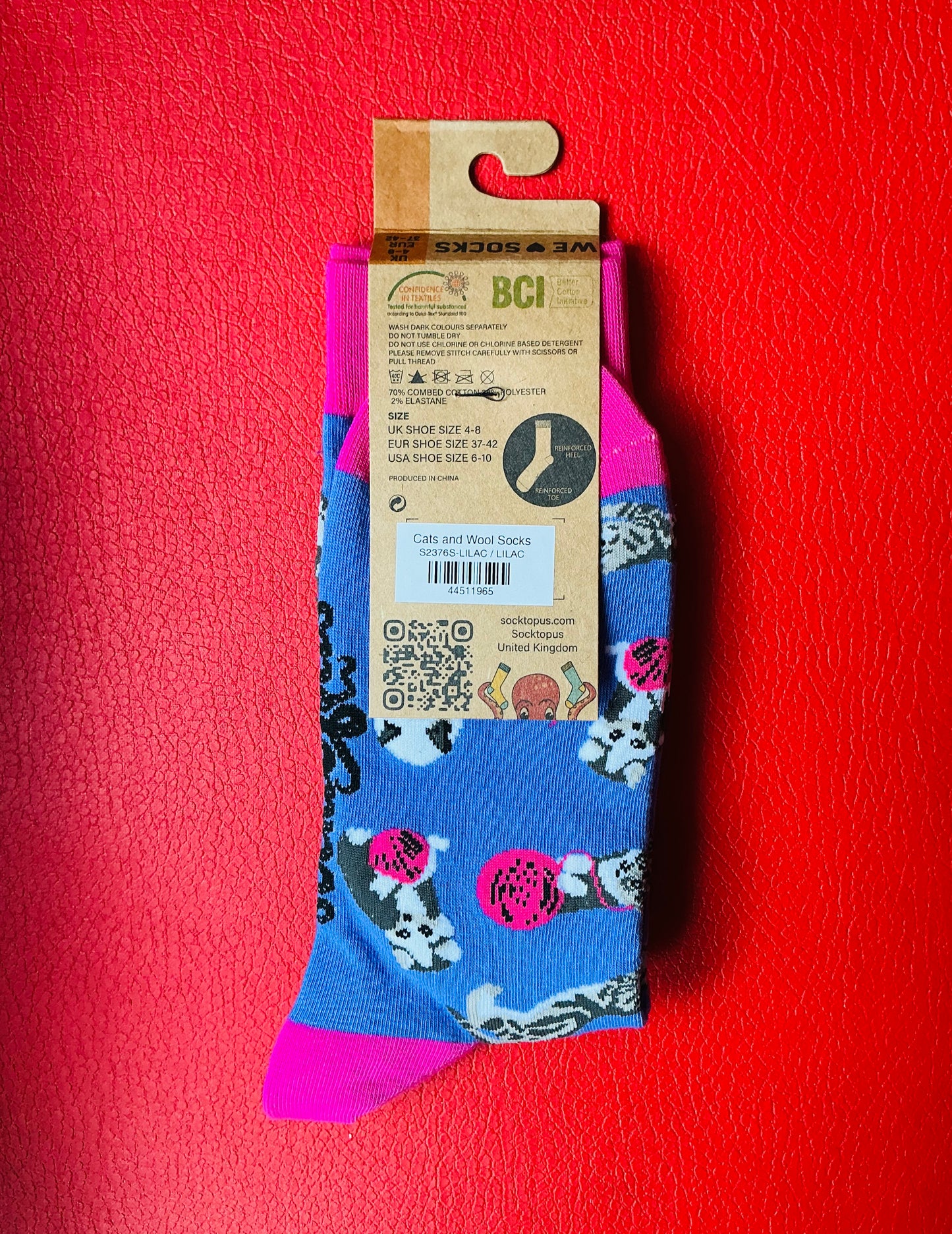 Socktopus Cat and Wool Socks