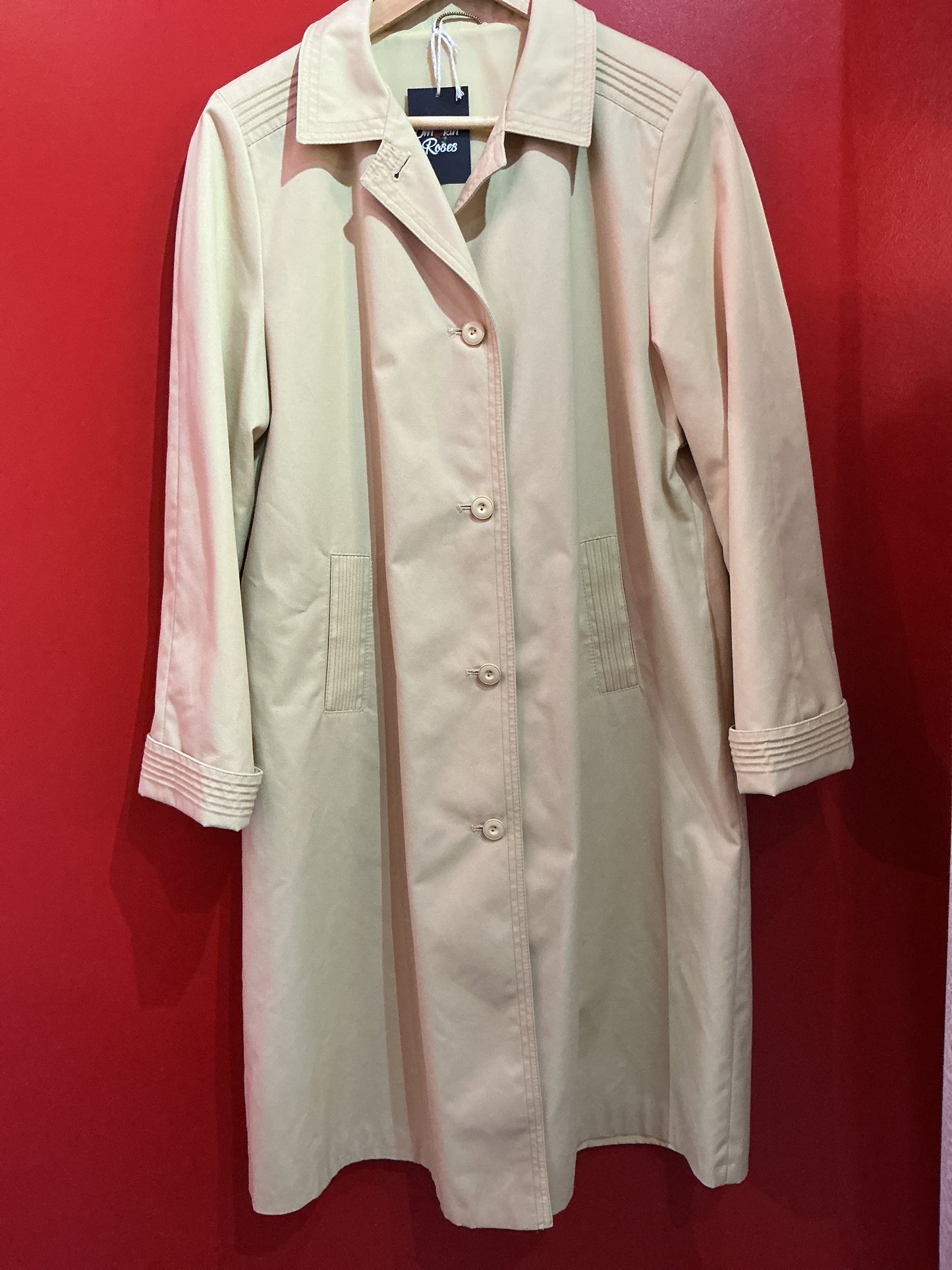 Yellow Dannimac Trench Coat