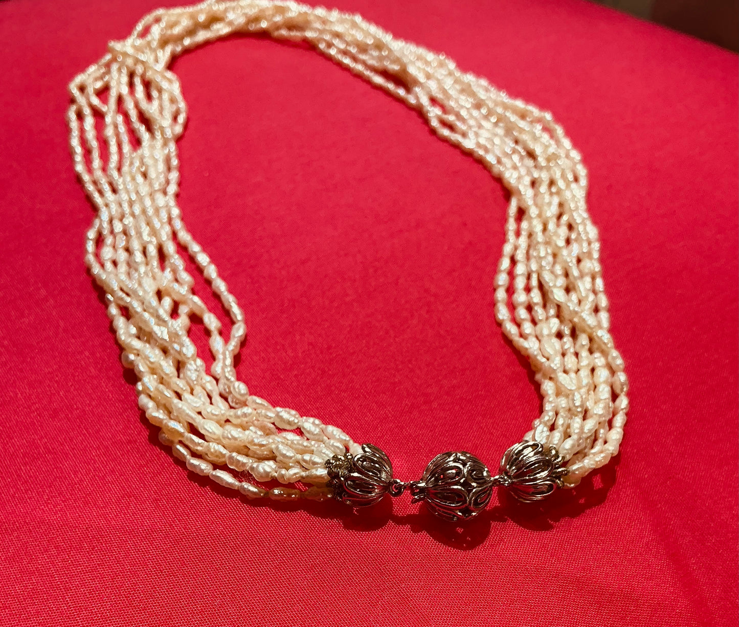 Freshwater Pearls with Sterling 925 Silver Clasp