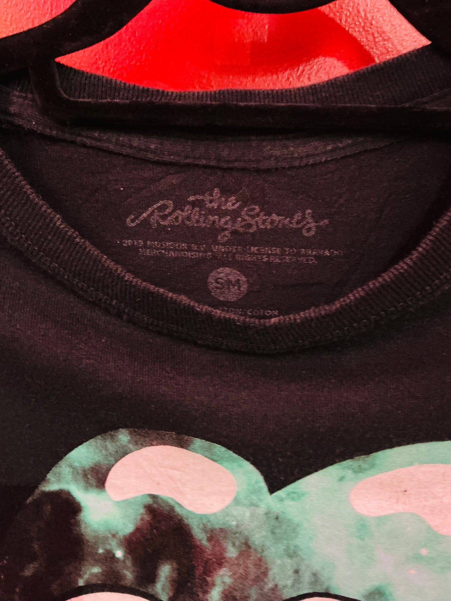 Rolling Stones Galaxy Style Top