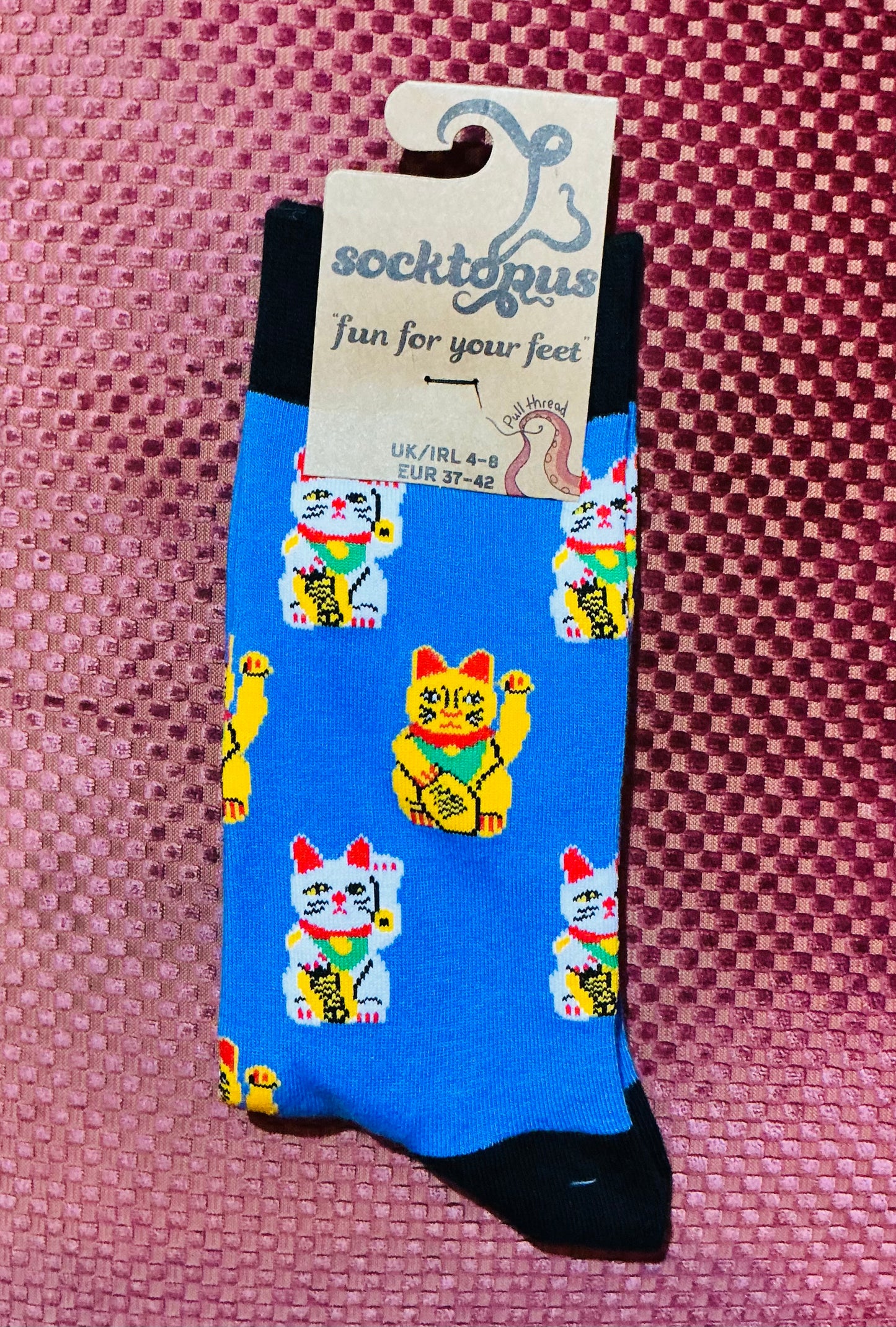 Socktopus Lucky Cat Socks