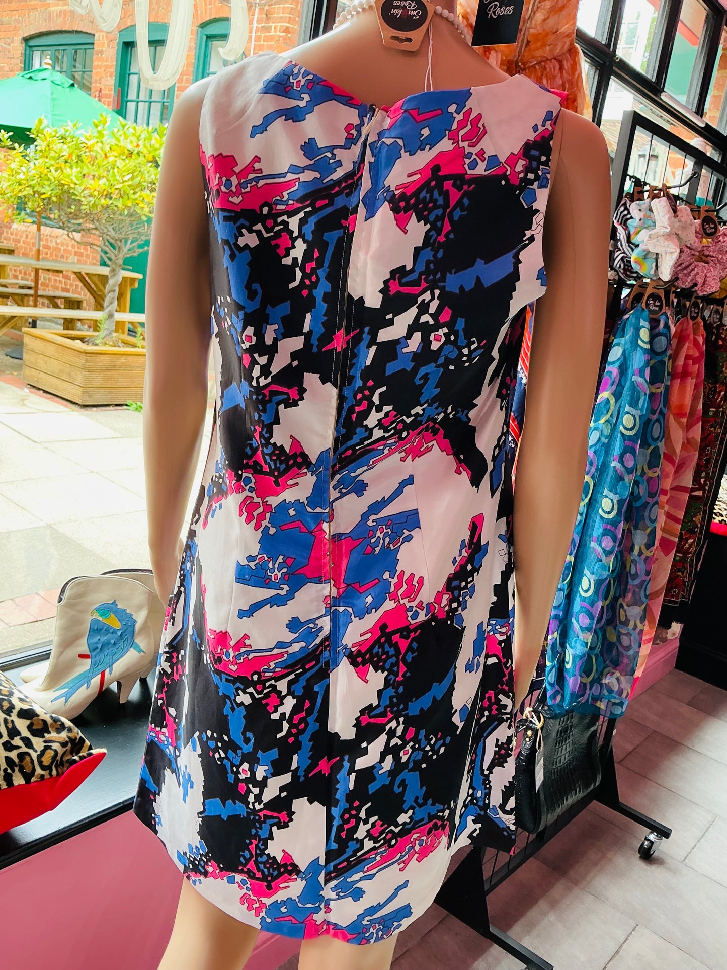 1960s Vintage Tricel Mini Dress