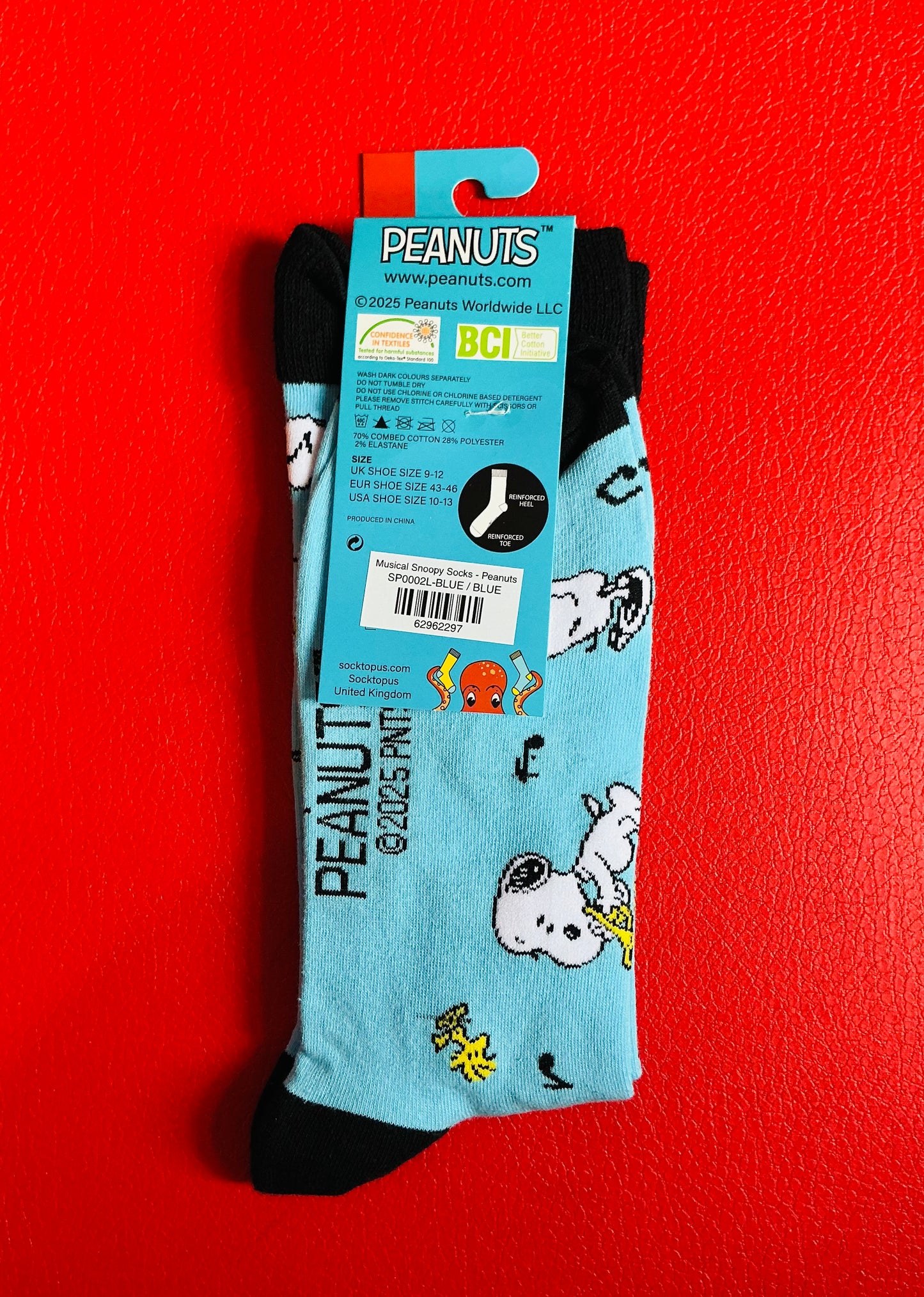 Socktopus Musical Snoopy Socks
