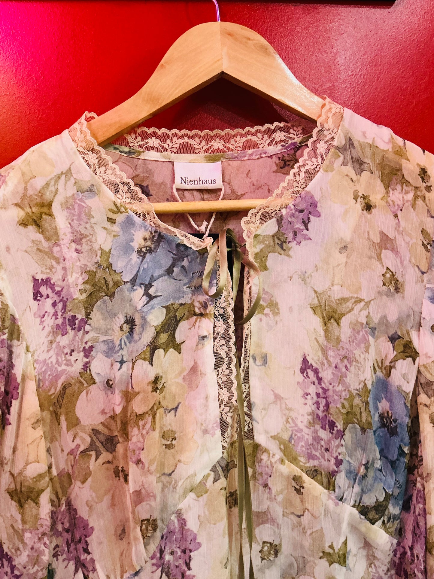 Vintage Niemhaus 70s Style Boho Blouse