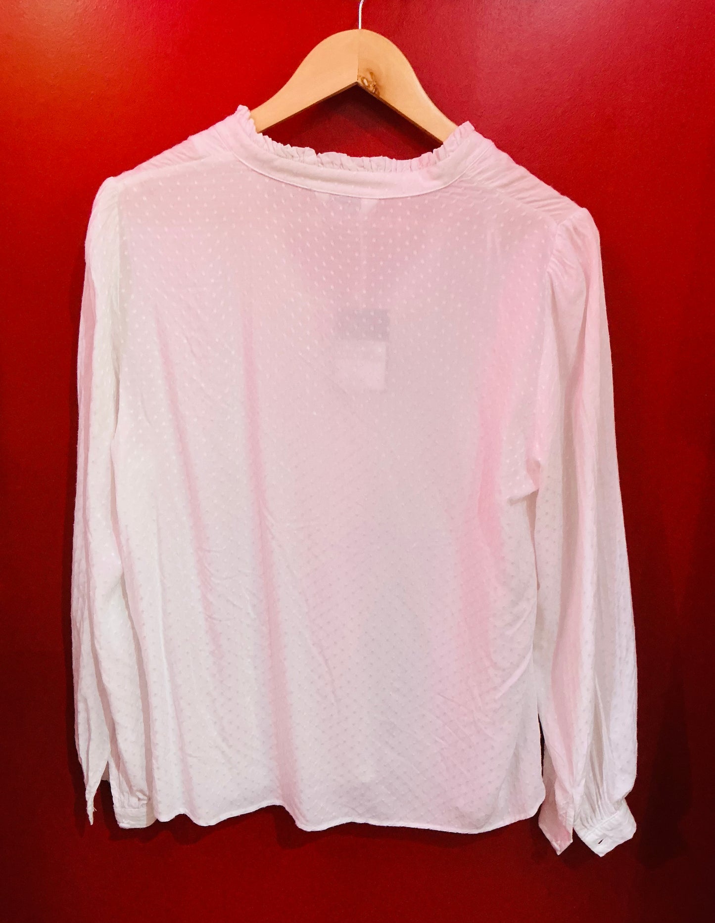 Ro&Zo White Super Soft Blouse