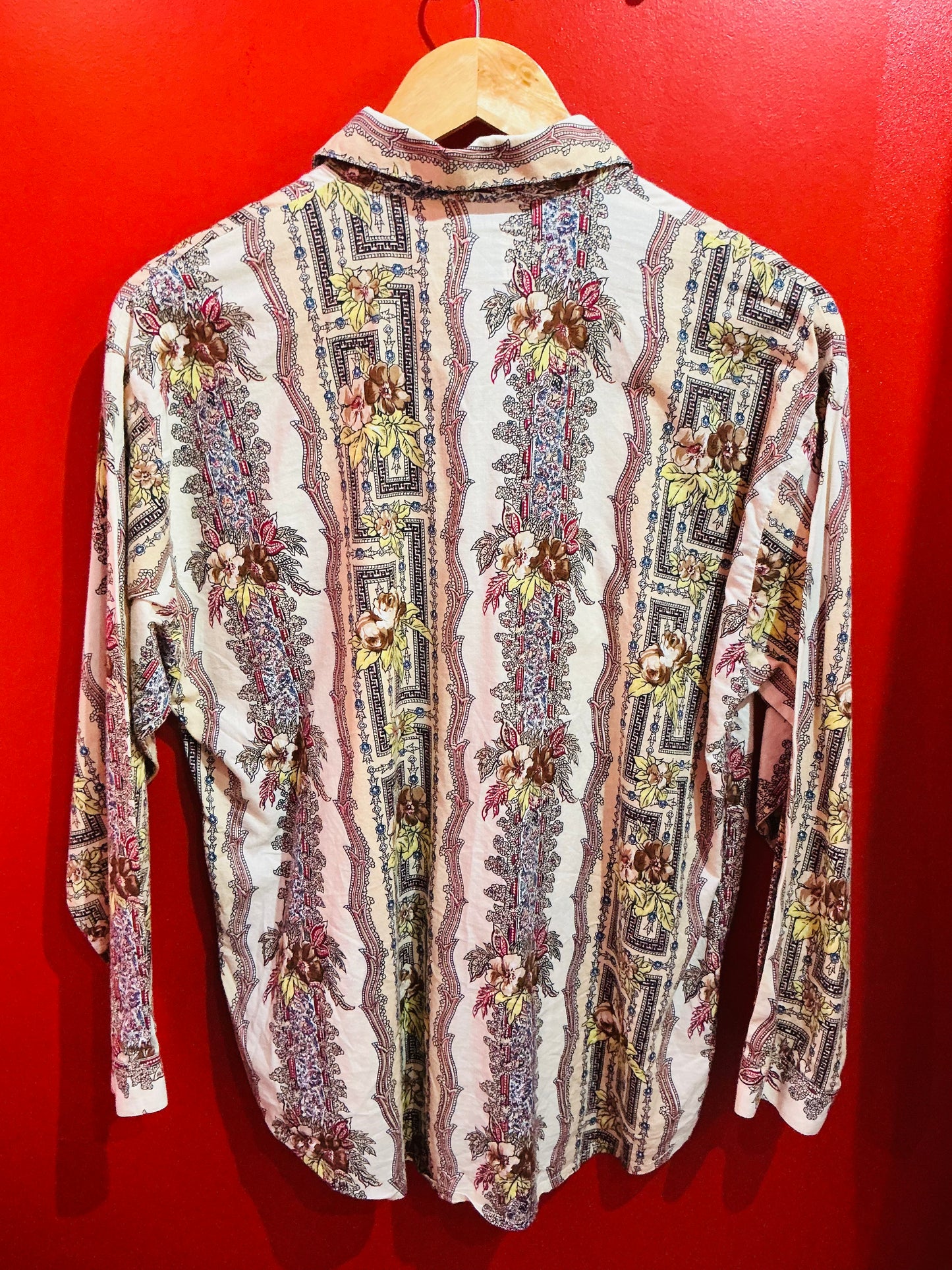 1970s Retro Pattern Shirt
