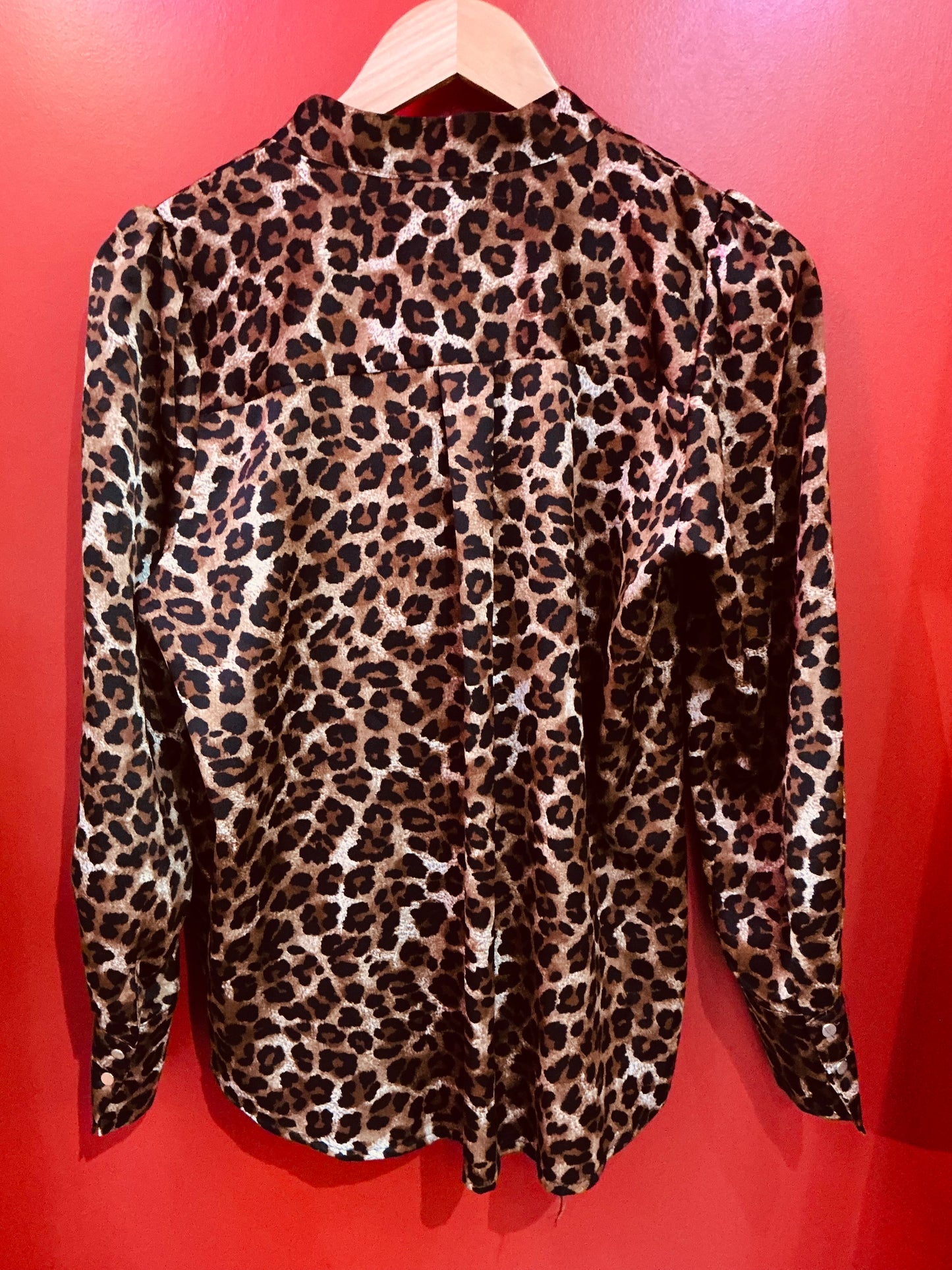Scarlett Roos Leopard Print Blouse