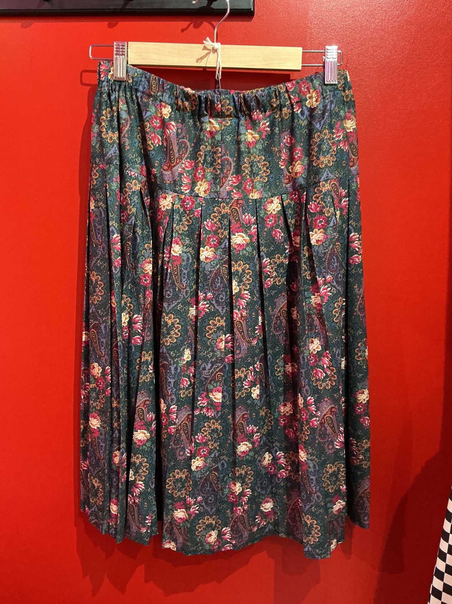 Vintage Debenhams Paisley Floral Skirt