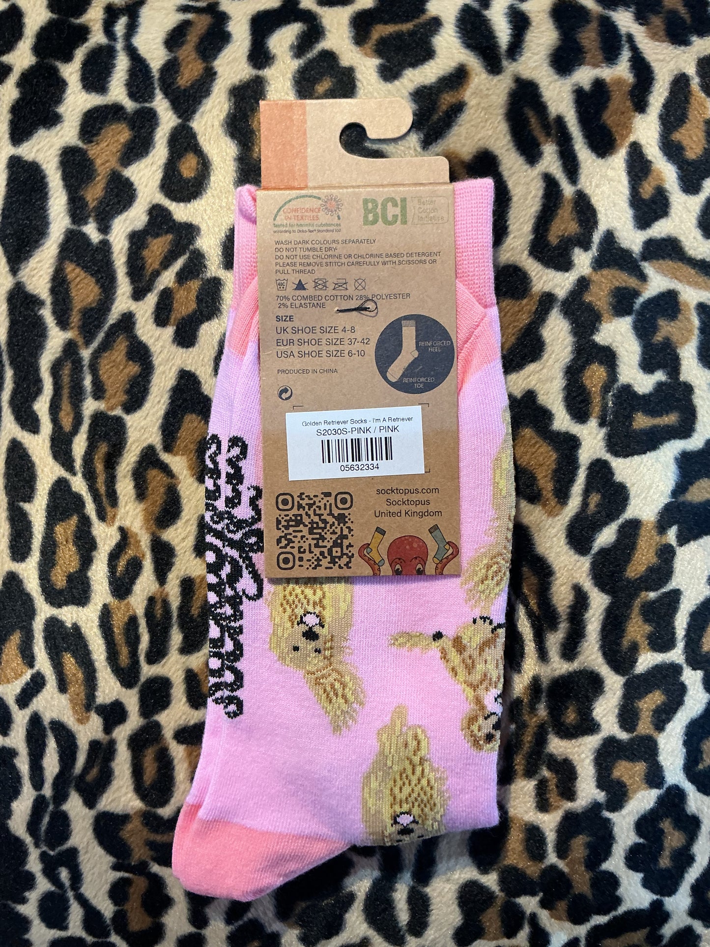 Socktopus Golden Retriever Socks