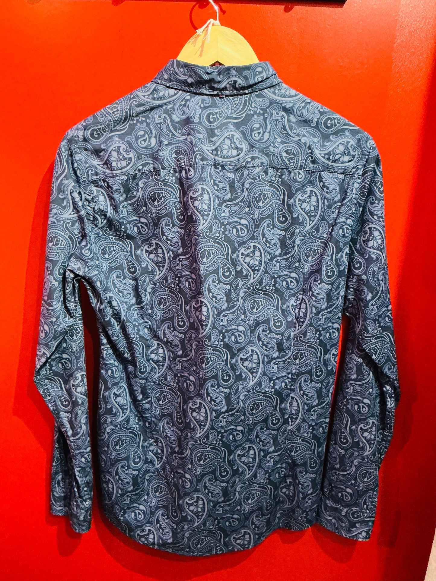Pretty Green & Blue Paisley Shirt