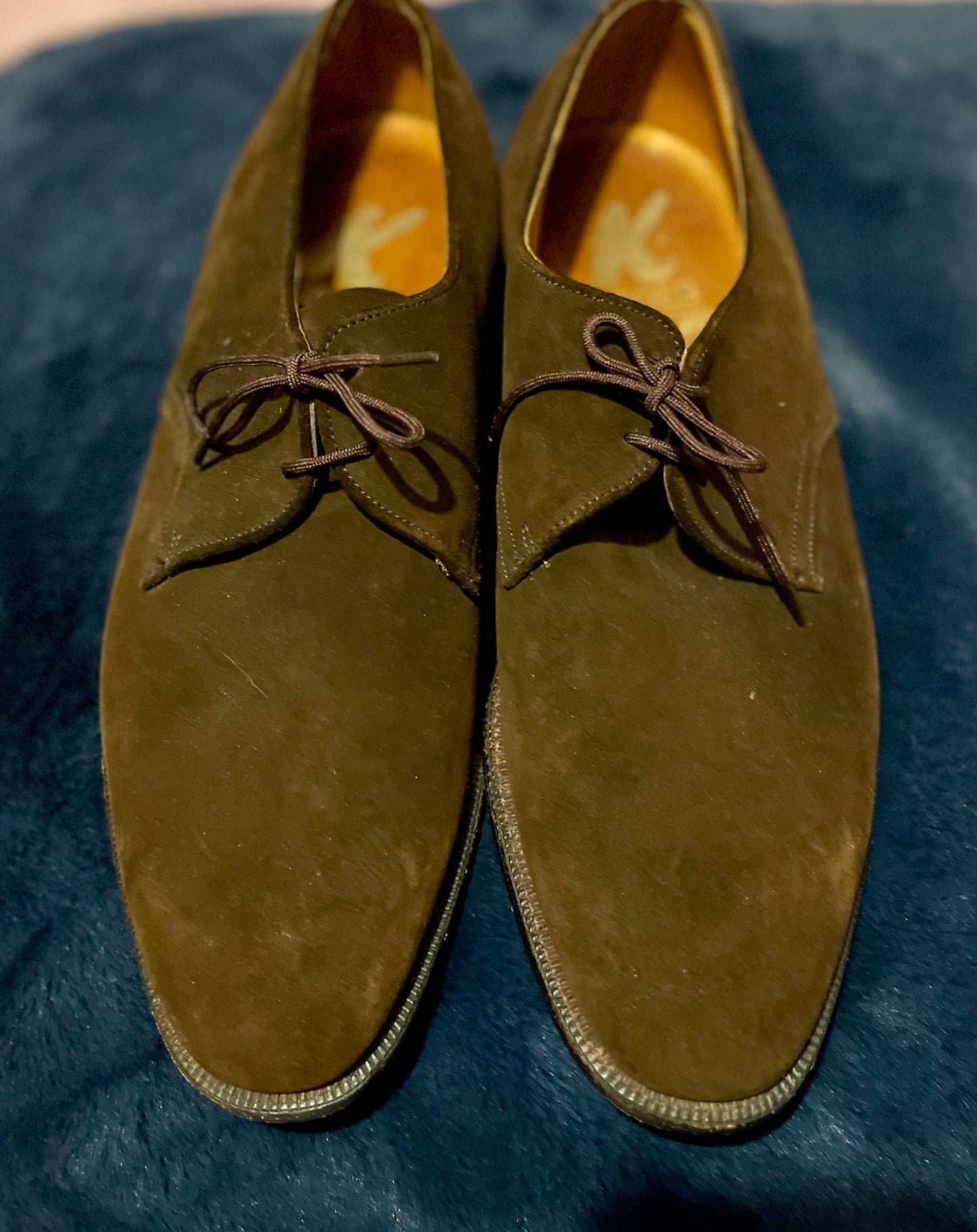 Men’s Brown Suede Shoes