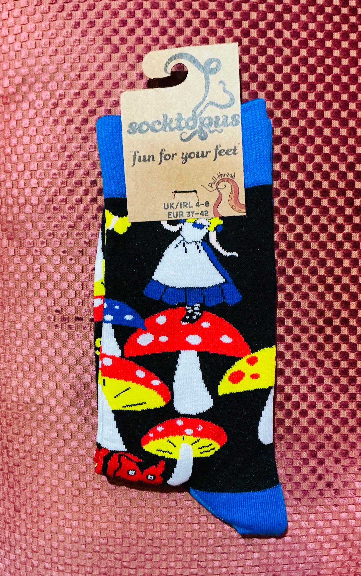Socktopus Alice in Wonderland Socks