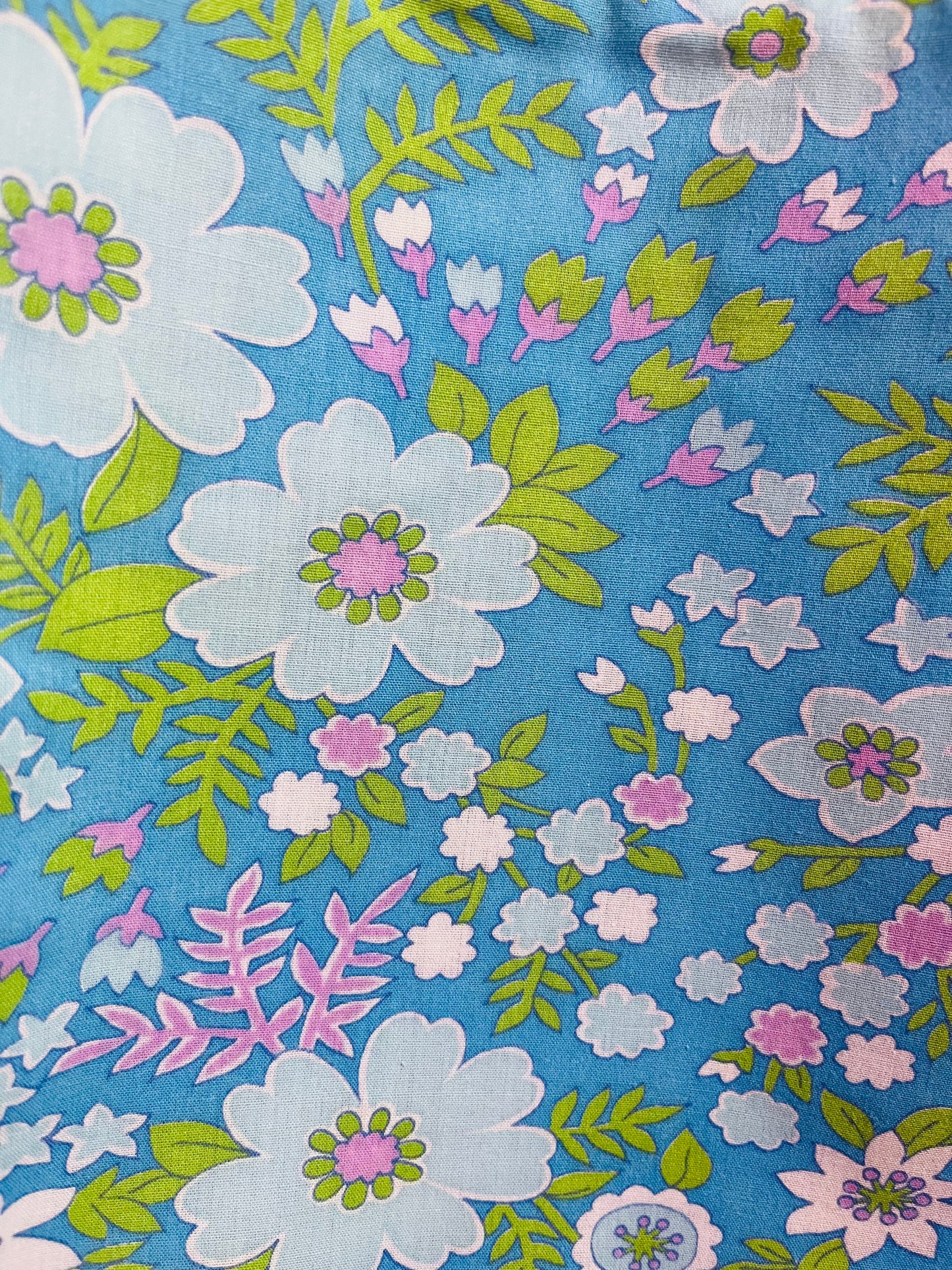 Handmade Vintage Fabric Retro Floral Handbag