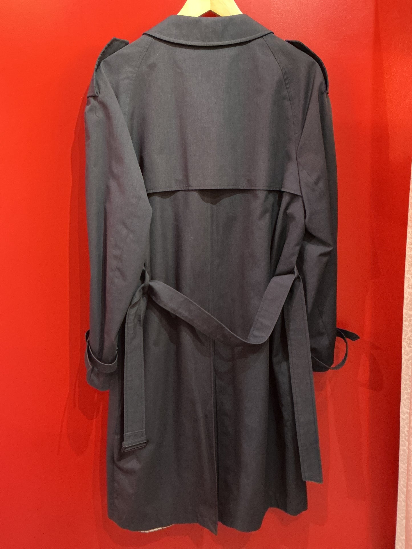 Navy Trench Coat