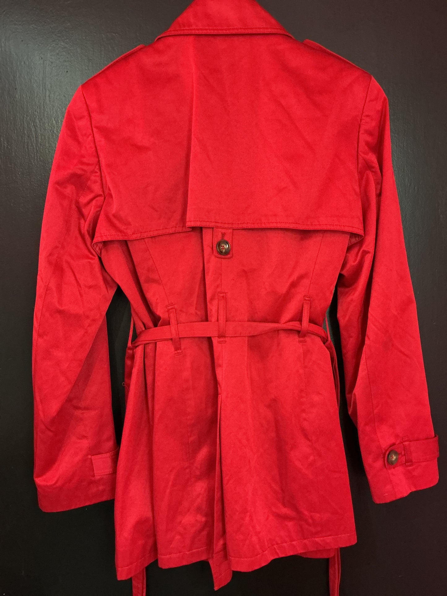 Red Isle Trench Coat