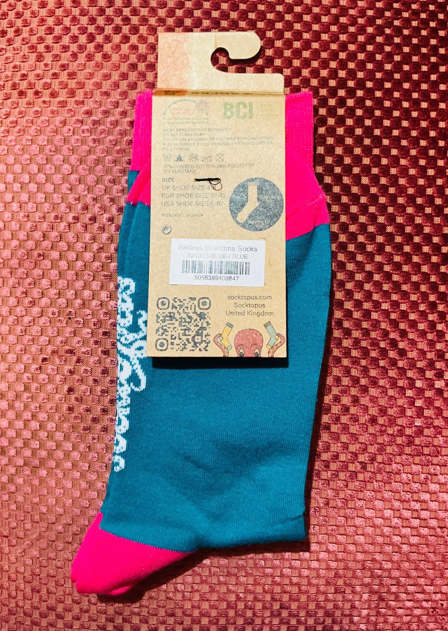 Socktopus Badass Grandma Socks