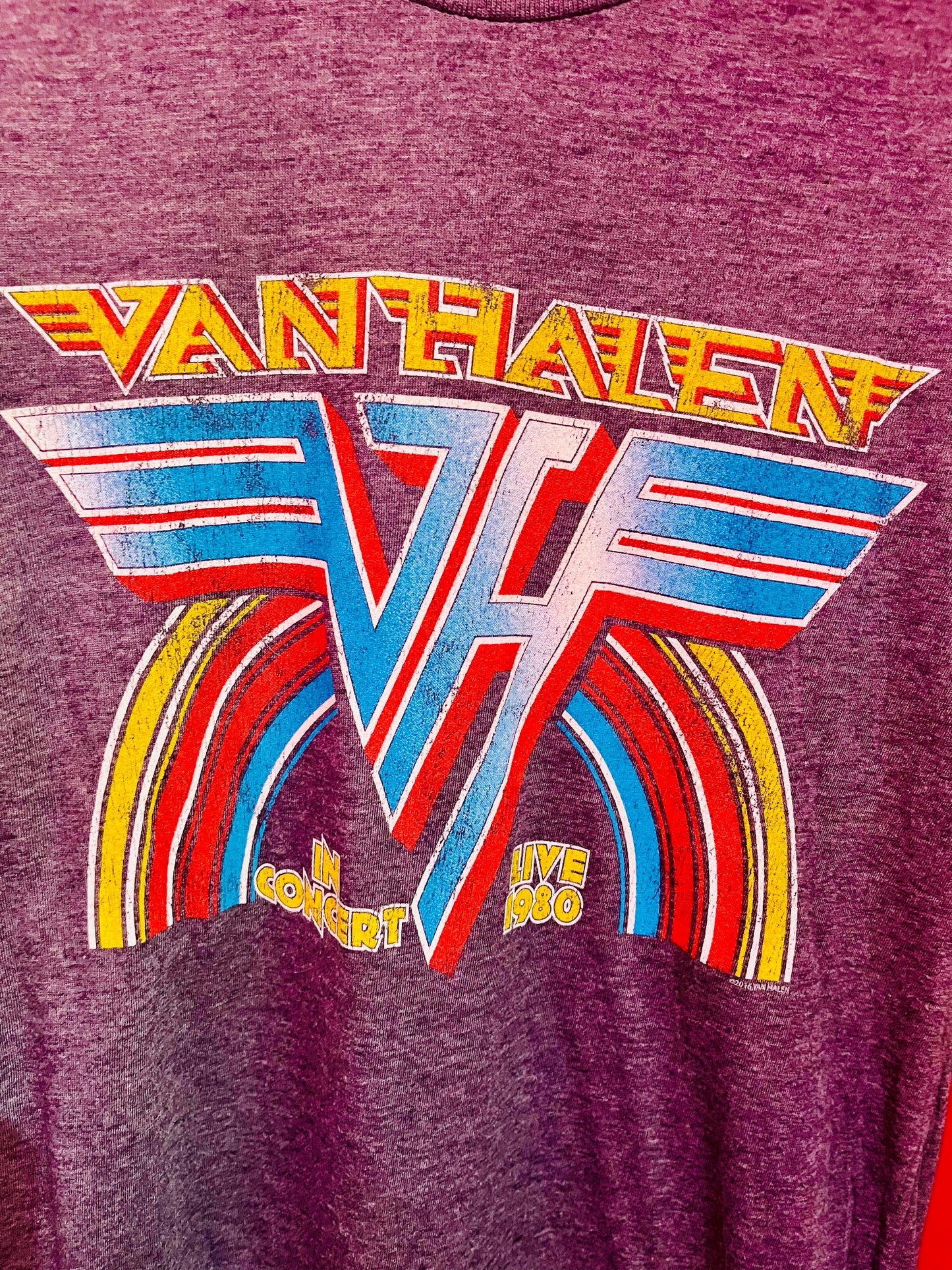 Van Halen Band Top