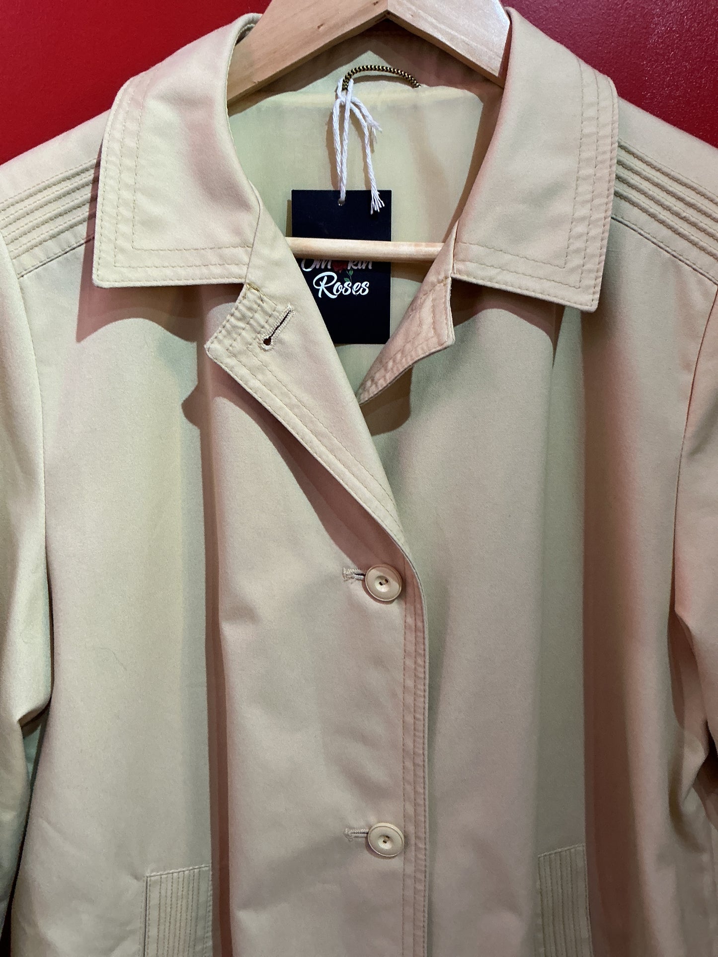 Yellow Dannimac Trench Coat