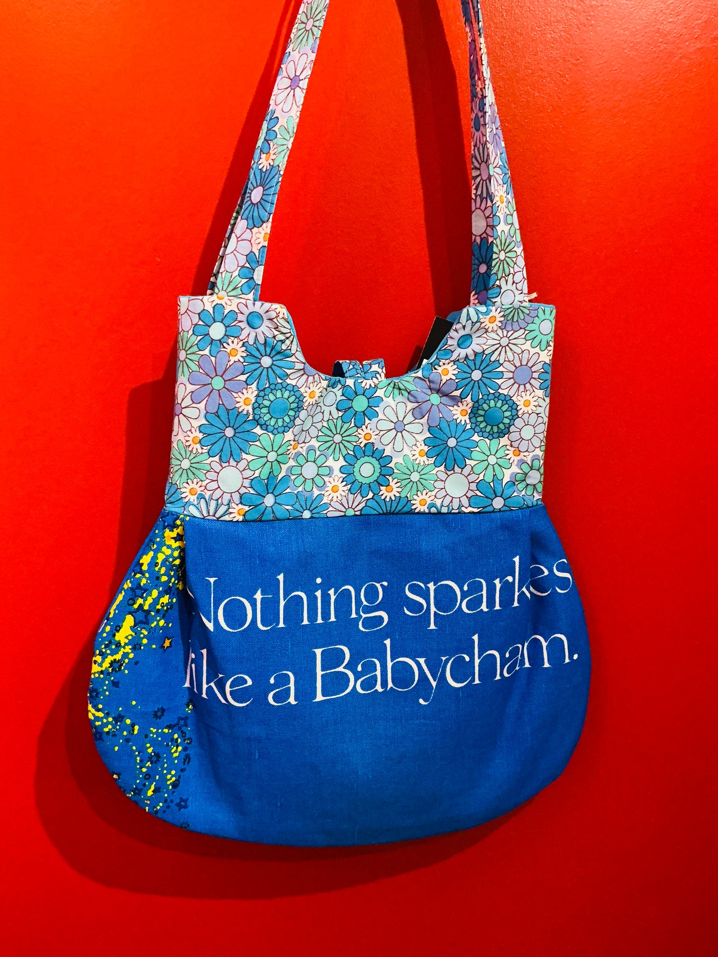 Handmade Nothing Sparkles Like Babycham Handbag