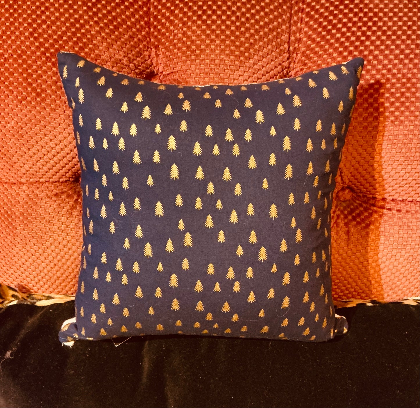 Vintage Christmas Bambi Cushion