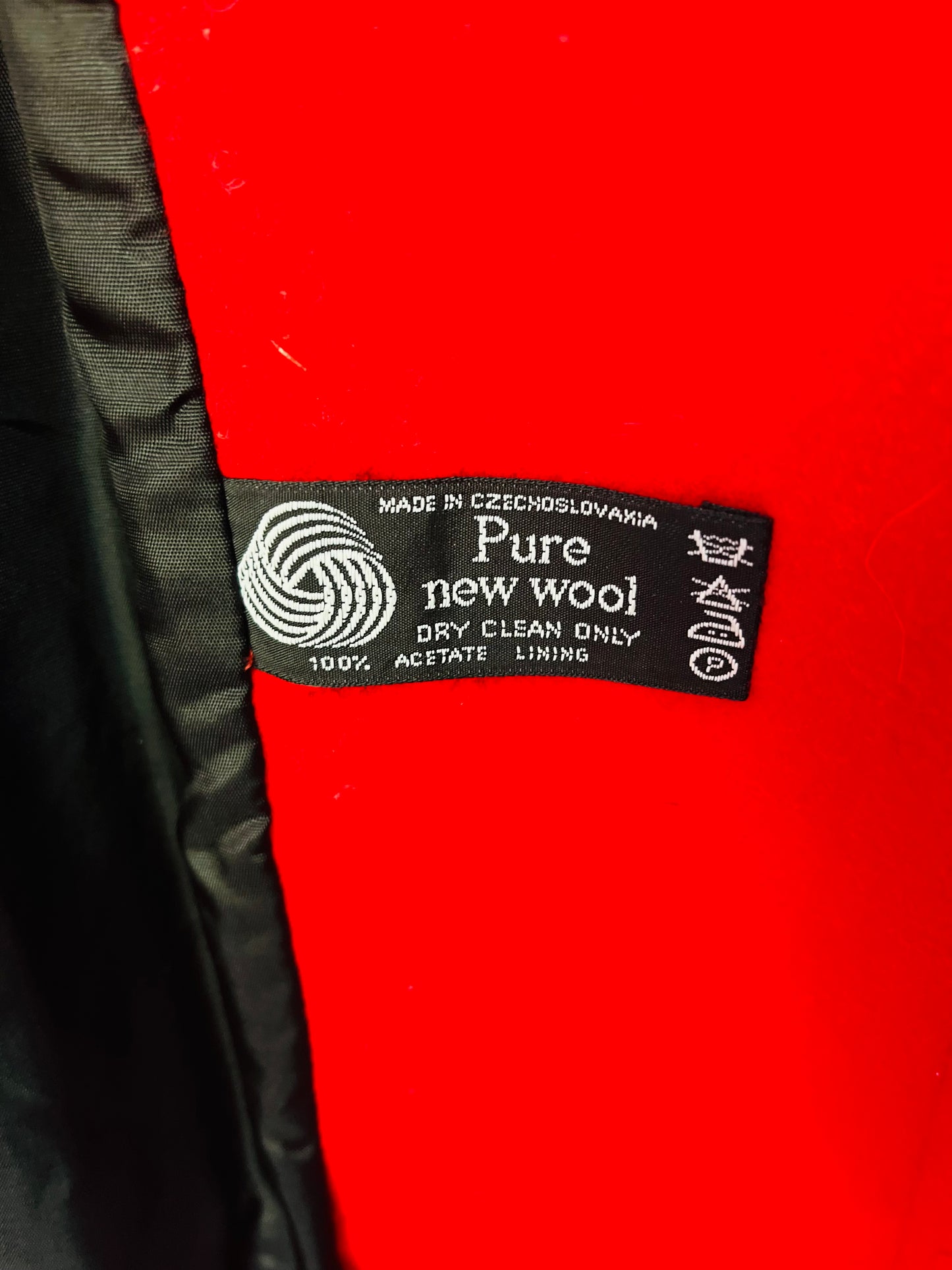 Windsmoor 1980s Vintage Red Overcoat