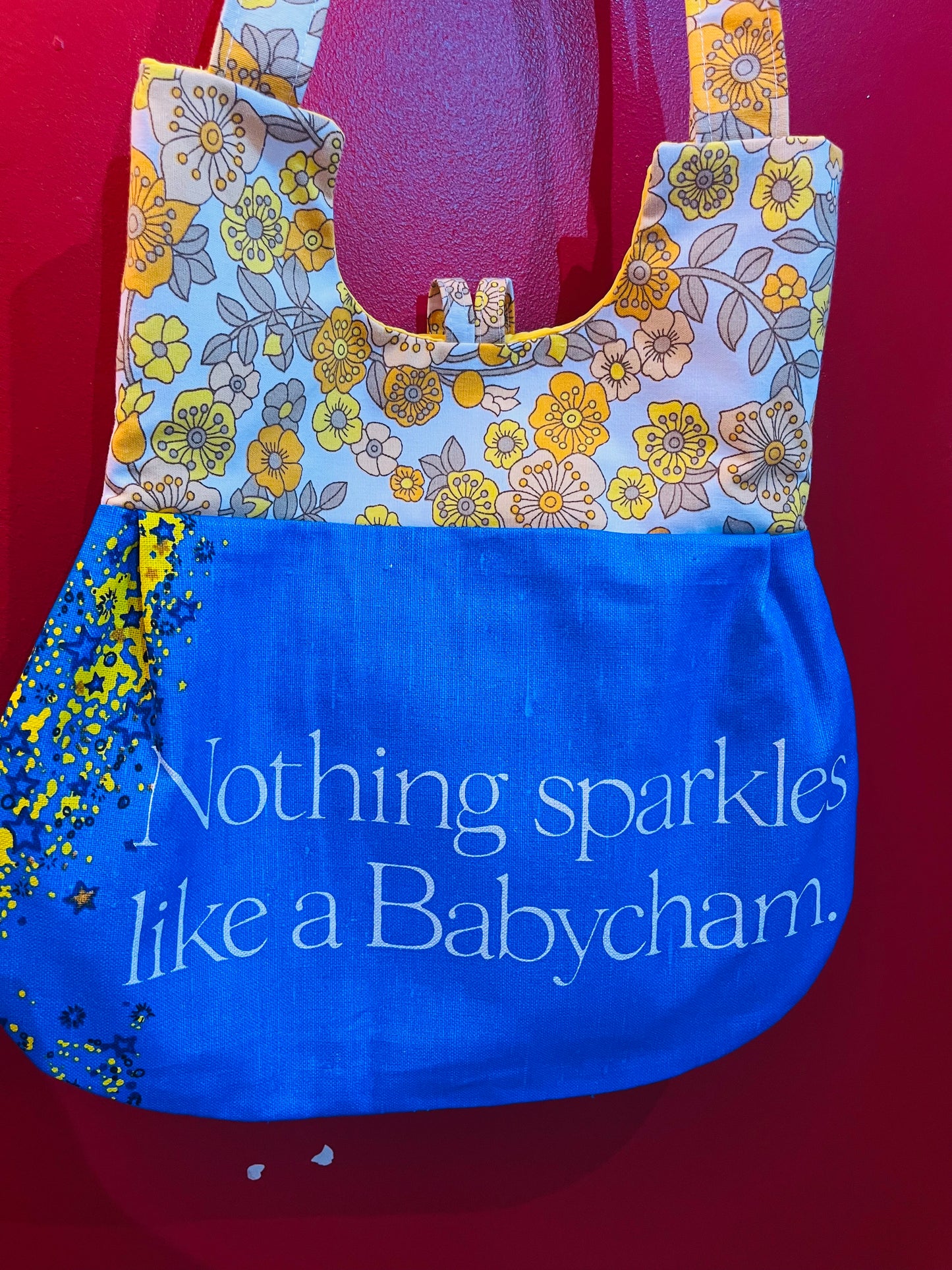 Handmade Nothing Sparkles Like Babycham Handbag