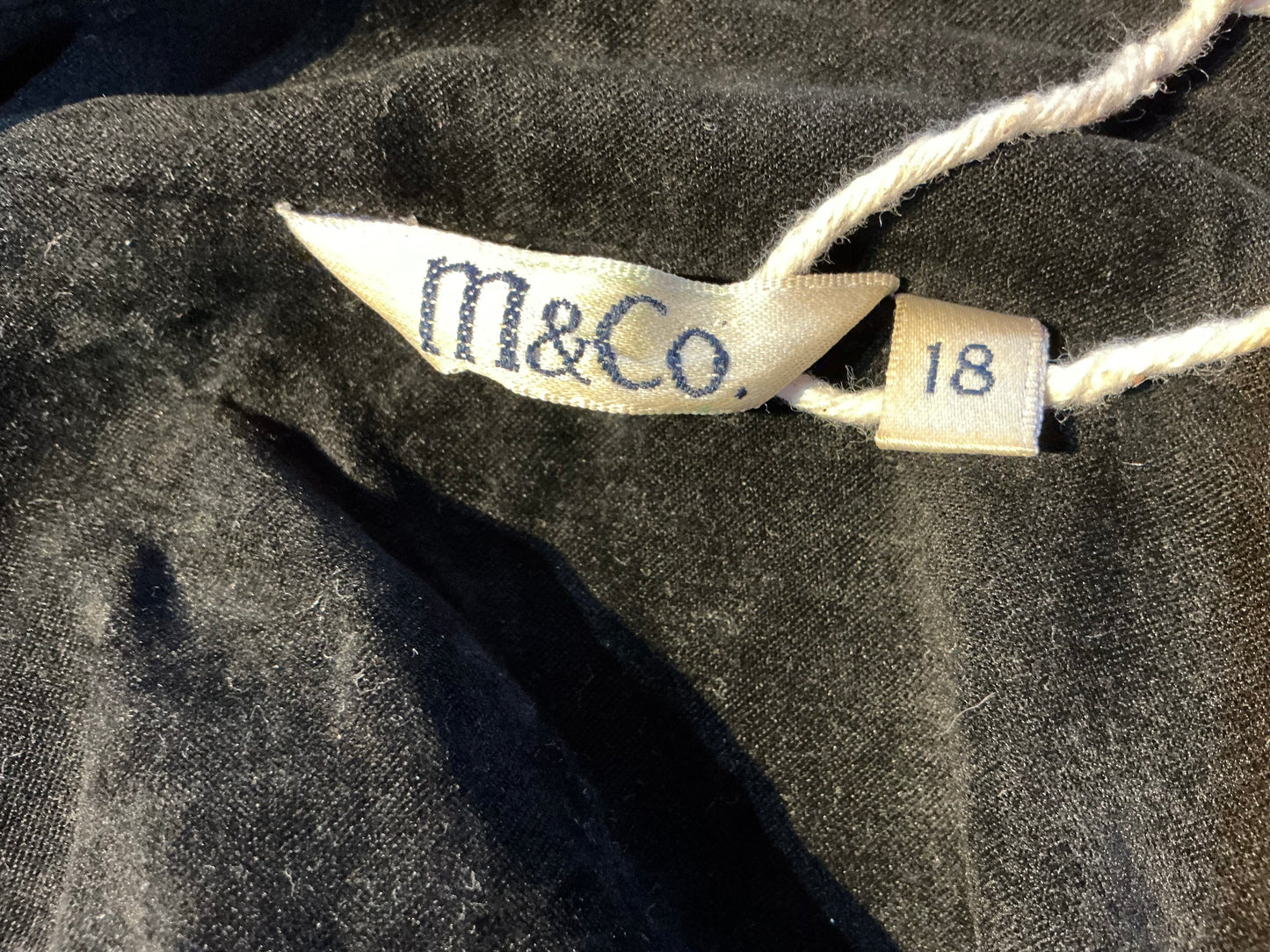 1990s Vintage Black M&Co Jacket