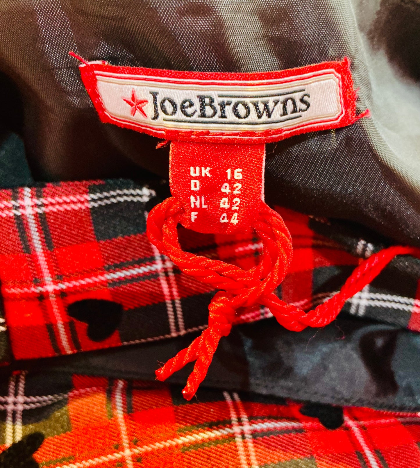 Joe Browns Red Tartan Dress
