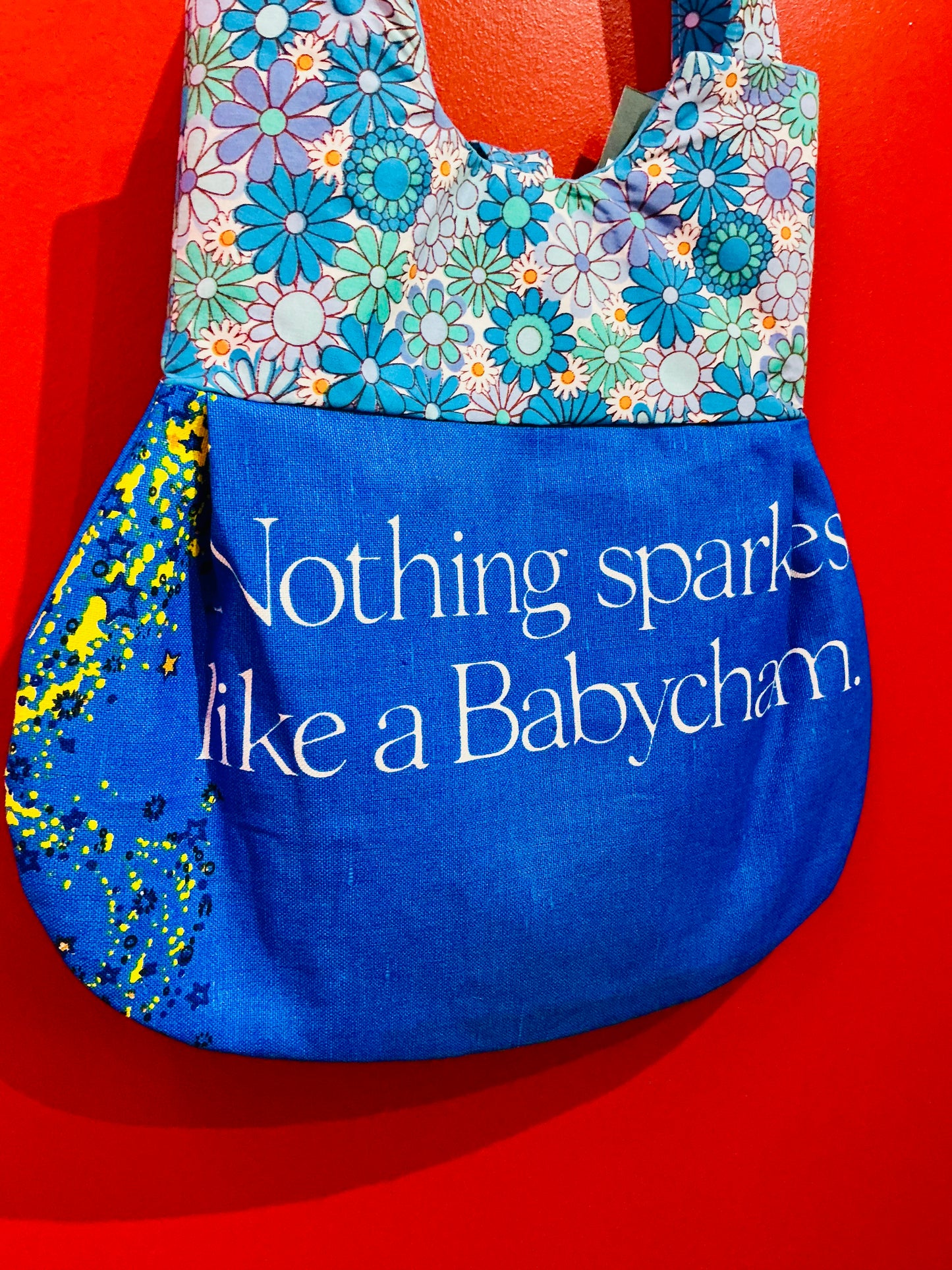 Handmade Nothing Sparkles Like Babycham Handbag