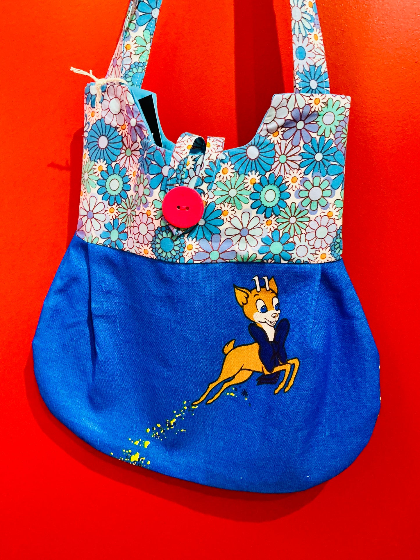 Handmade Nothing Sparkles Like Babycham Handbag