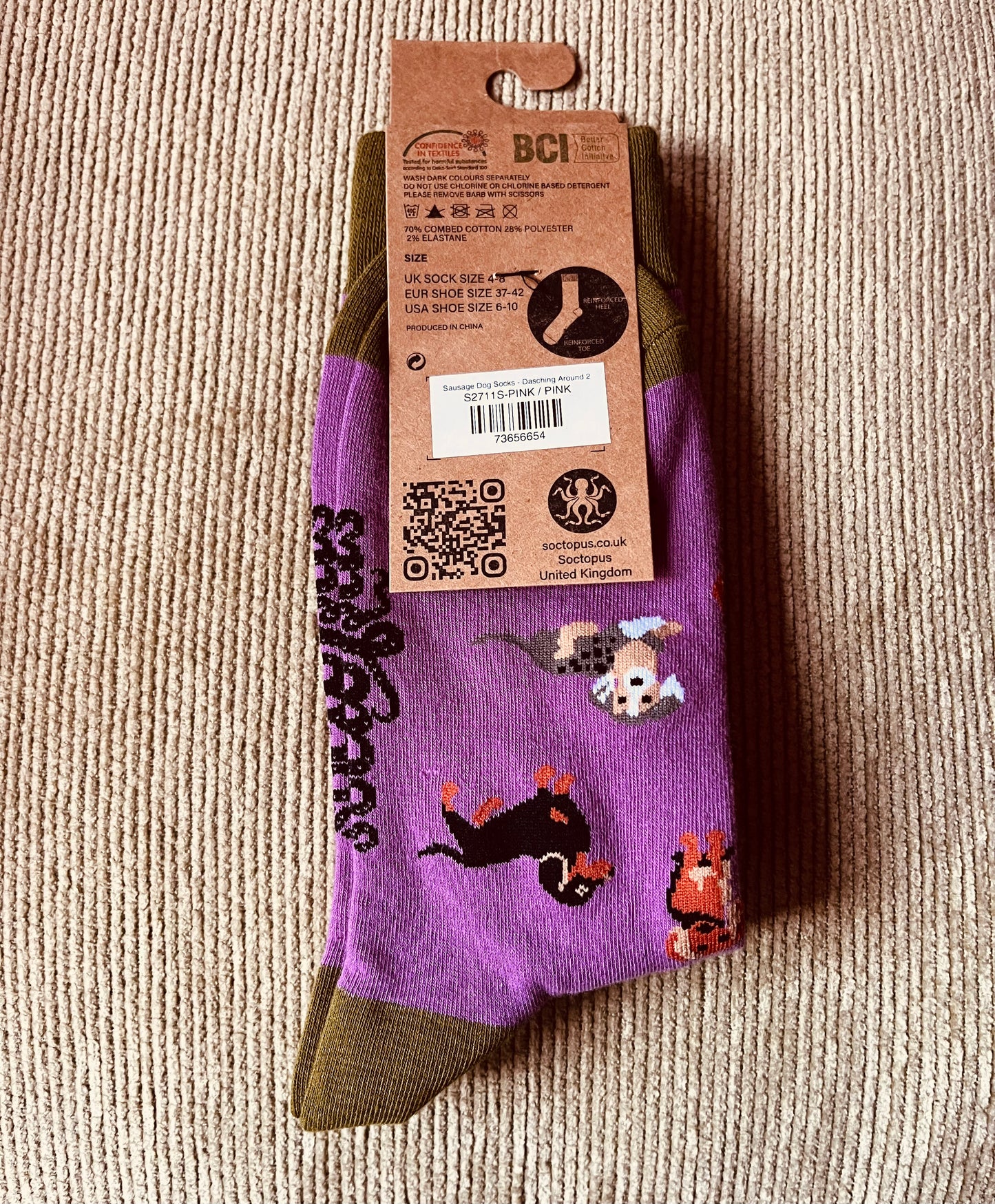 Socktopus Sausage Dog Lover Socks