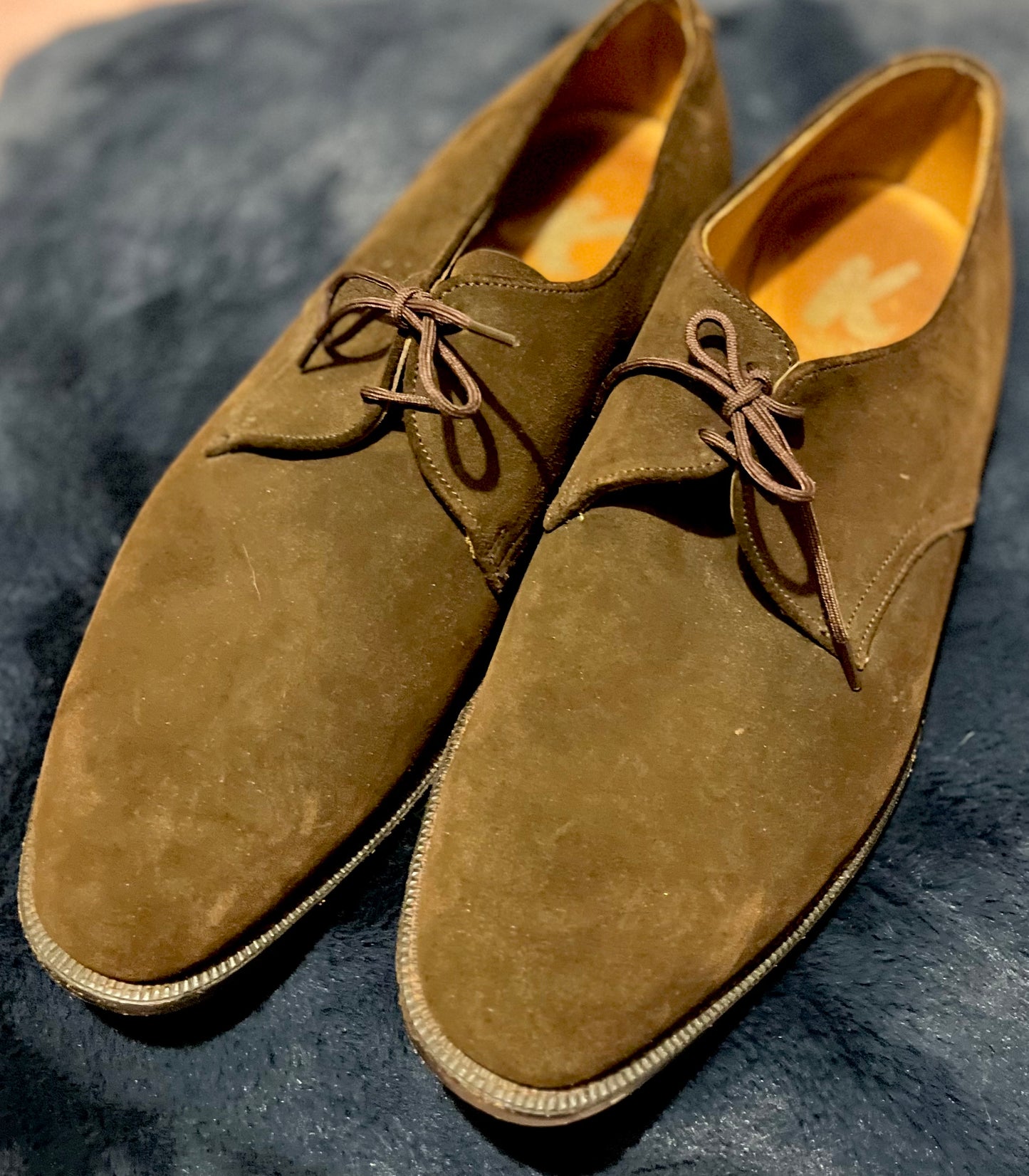 Men’s Brown Suede Shoes