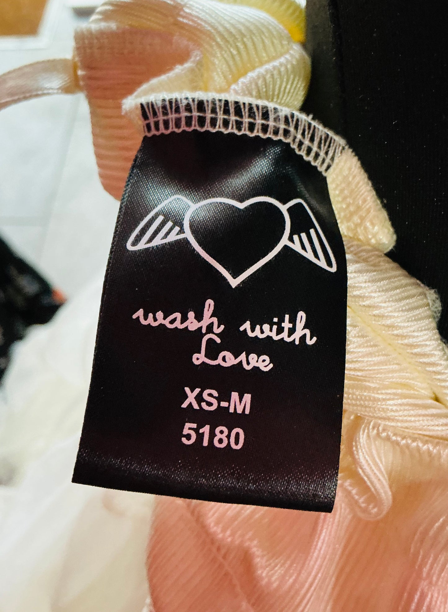 Hearts and Roses White Net Petticoat