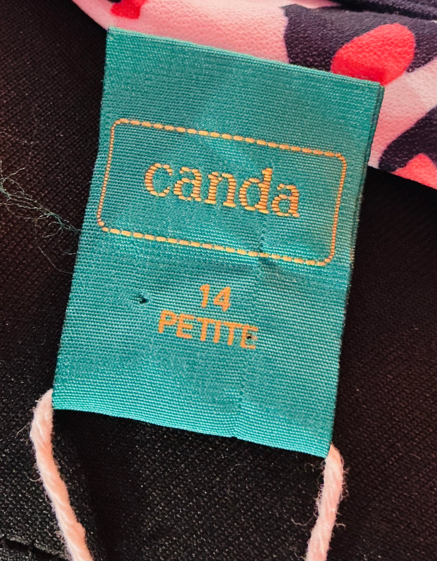 1980s Vintage Canda Art Deco Style Flapper Dress