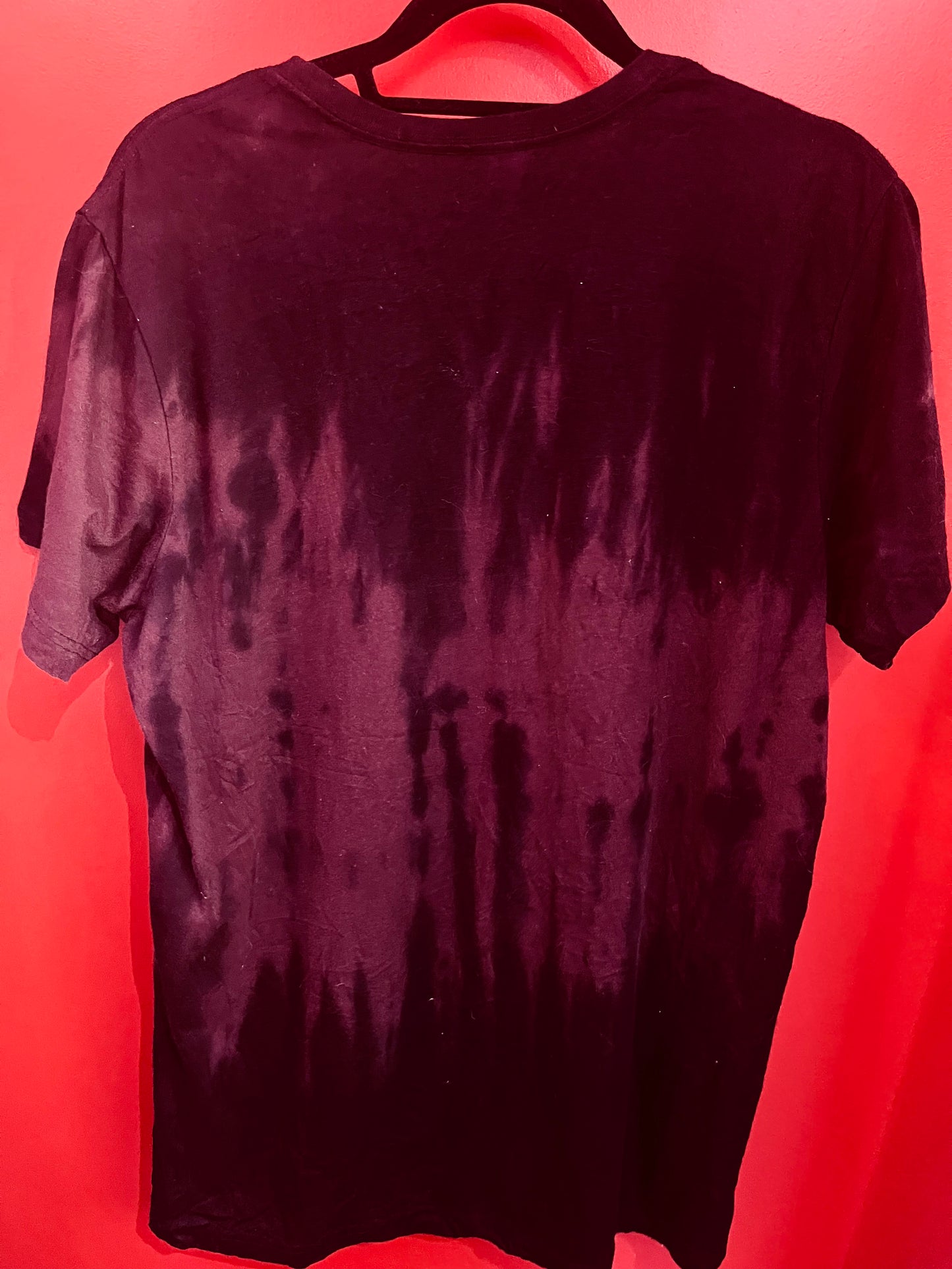 Black Tie Dye AC/DC Band Top