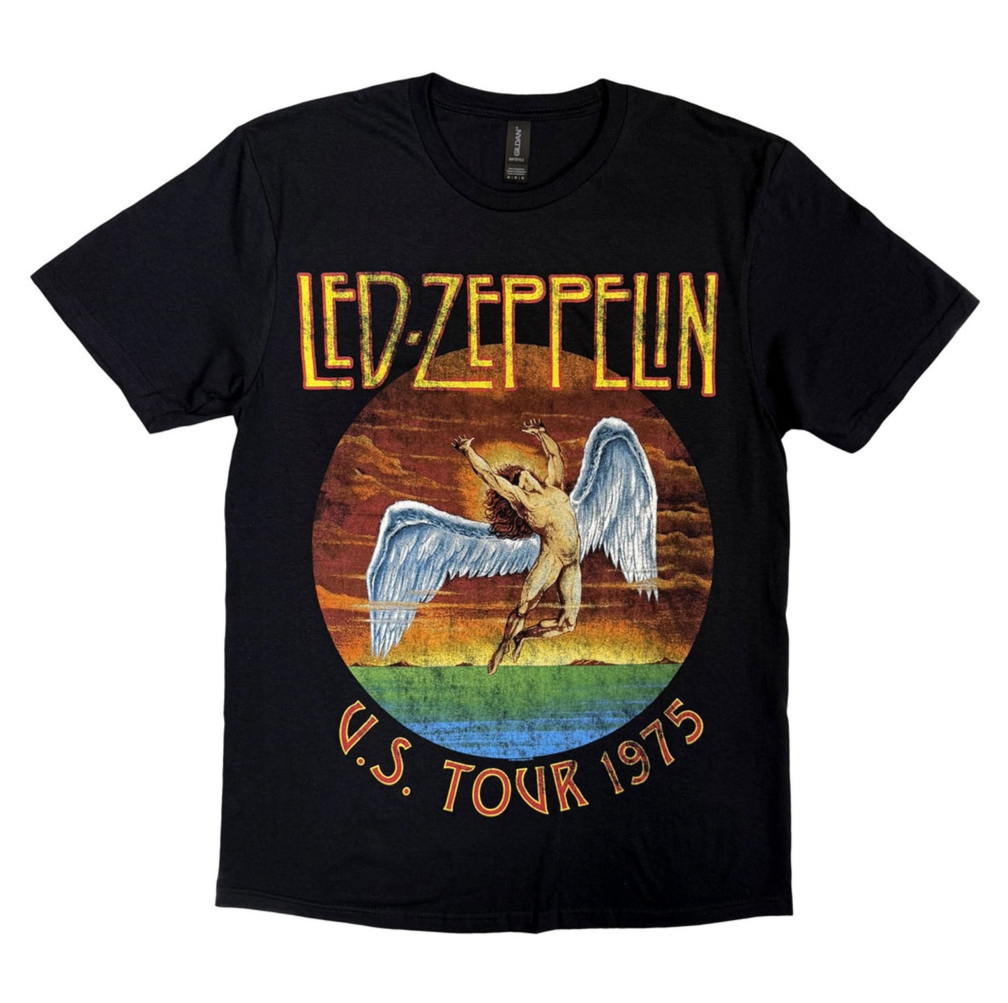 Led Zeppelin US Tour 1975 Band Top