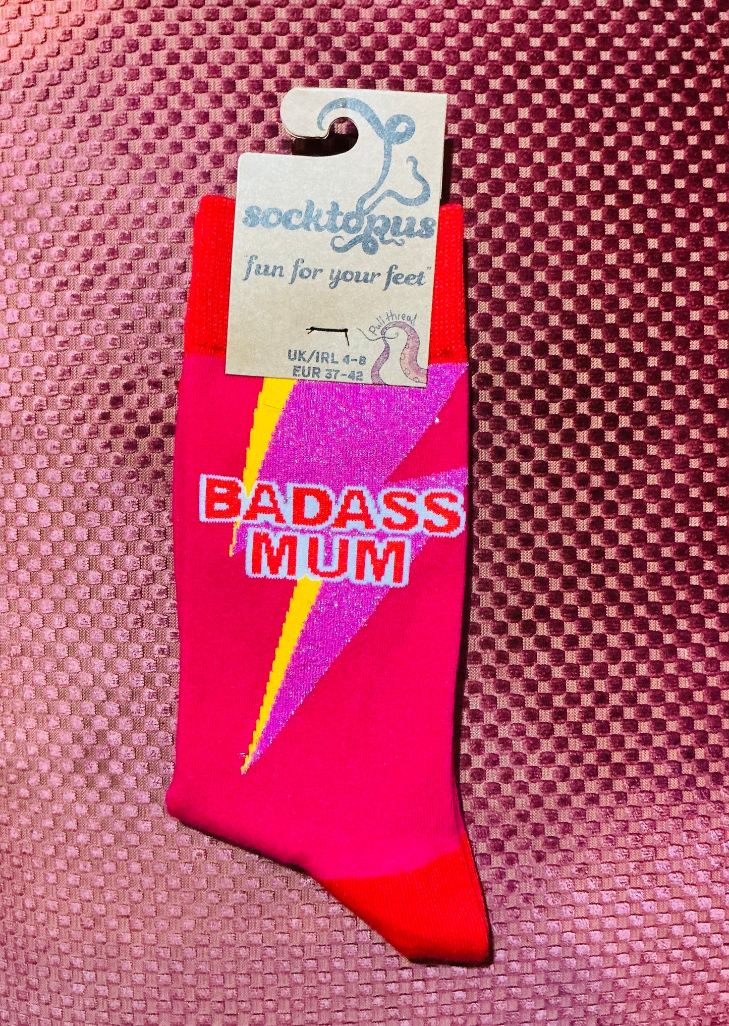 Socktopus Badass Mum Socks