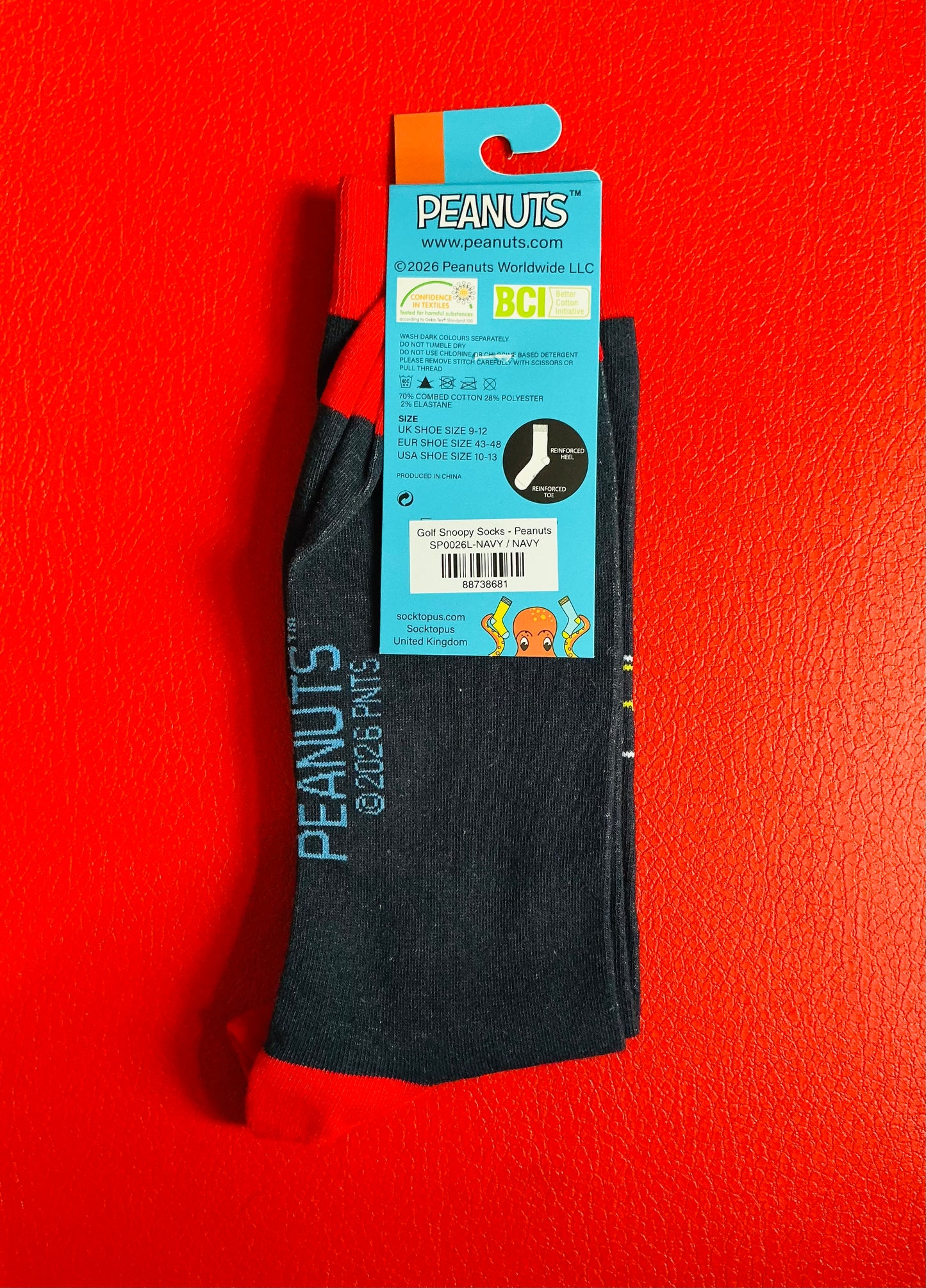 Socktopus Snoopy Golf Socks