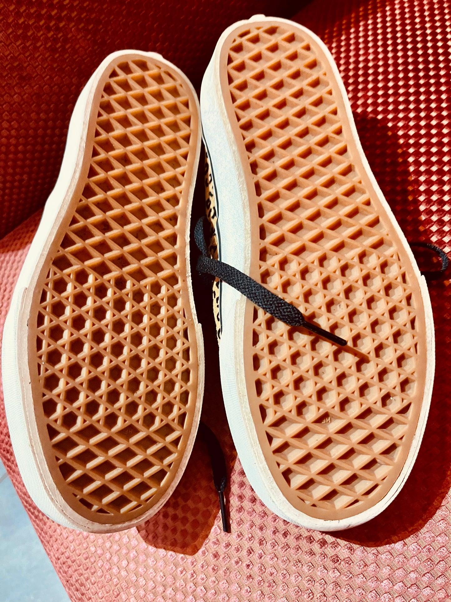 Leopard Print Platform Vans