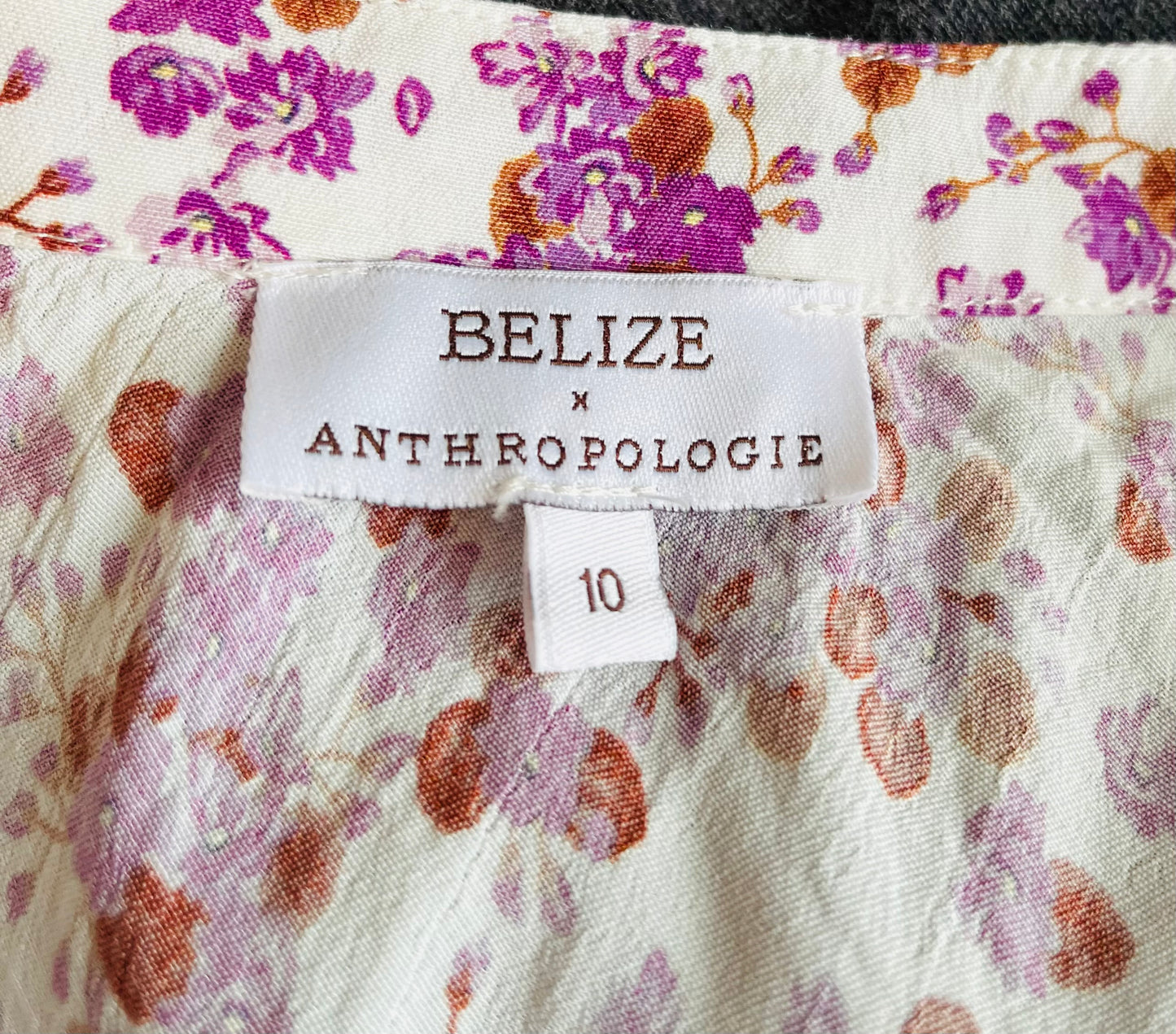 Anthropology x Belize Floral Dress