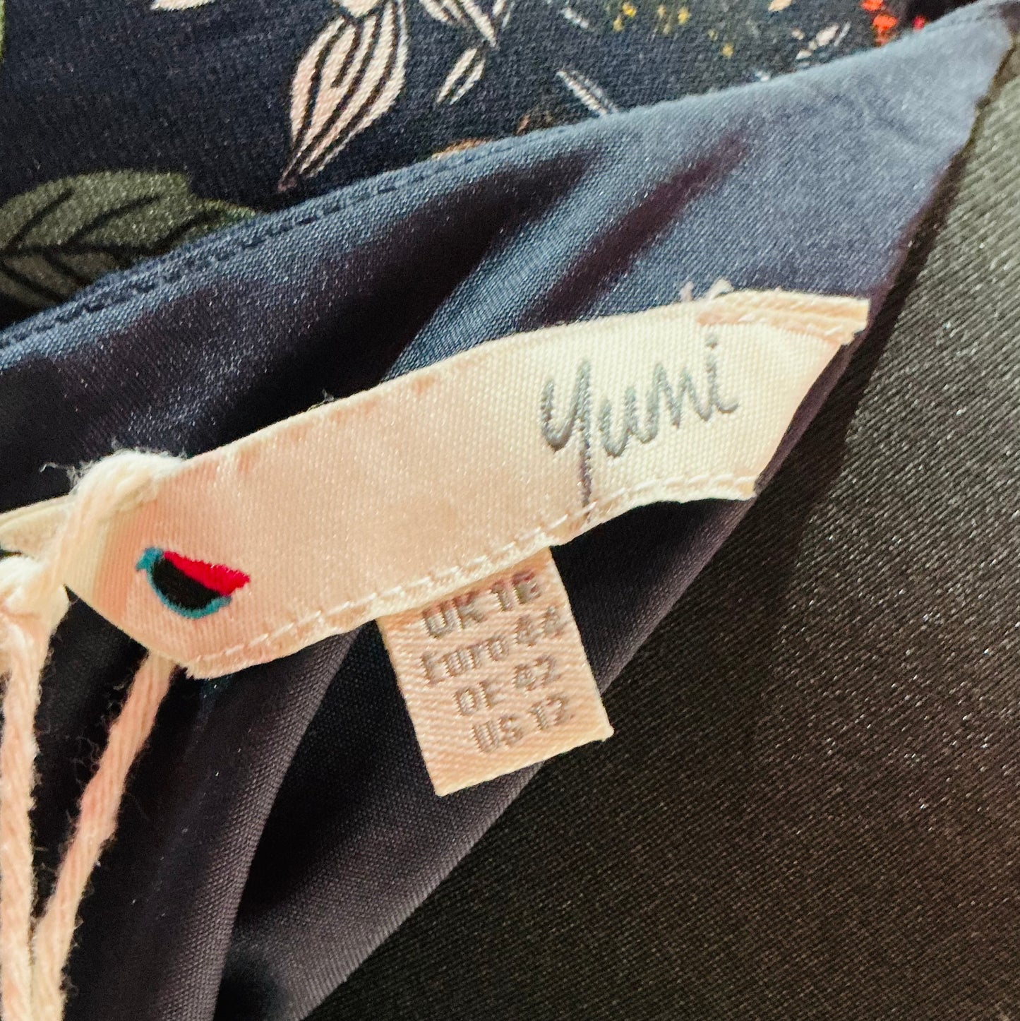 Navy Floral Yumi Dress