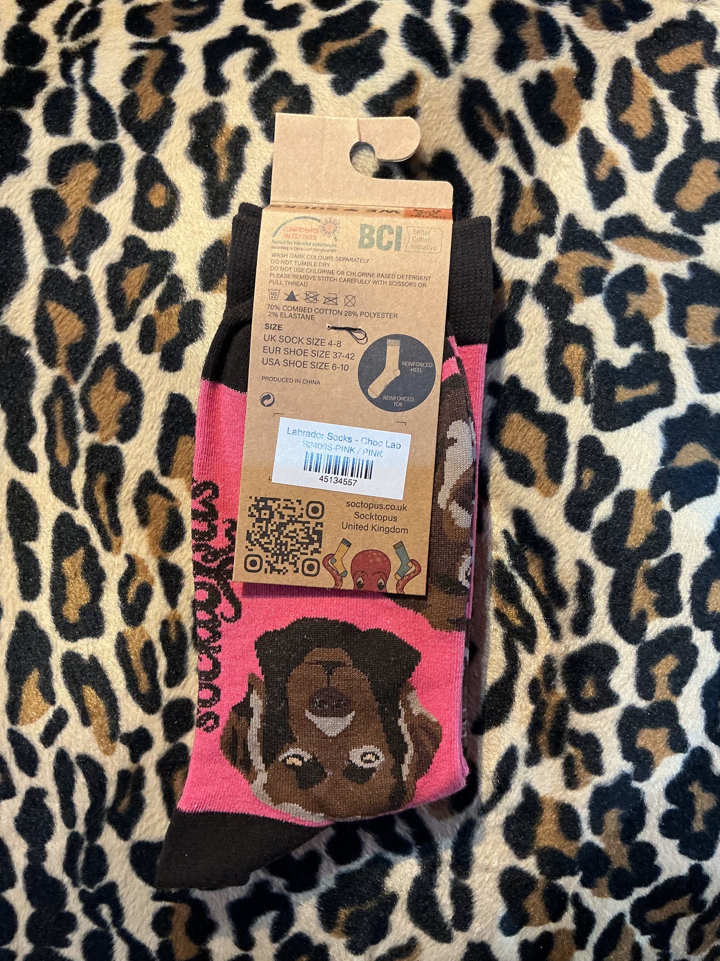 Socktopus Chocolate Labrador Socks