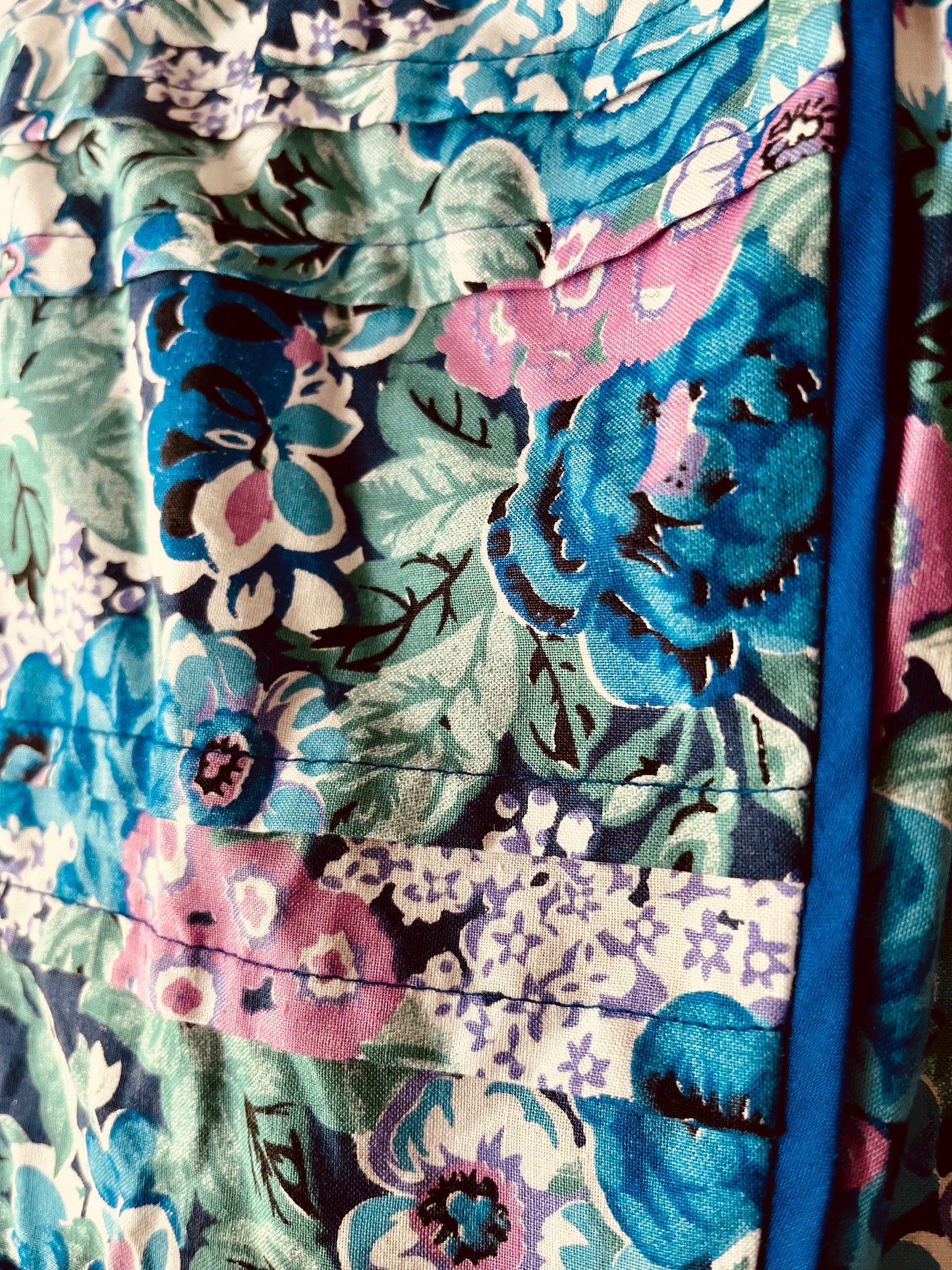 Original 1960s vintage Marion Donaldson floral dress