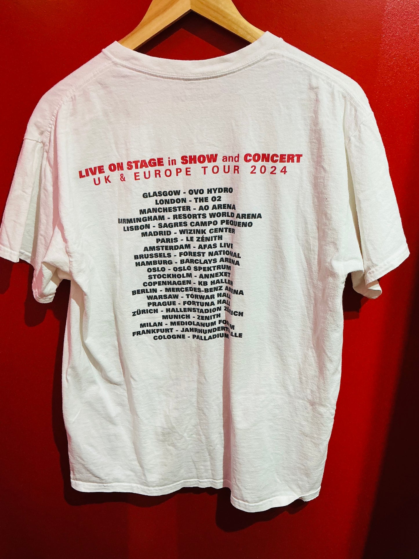 1975 Official 2024 Tour Band Top